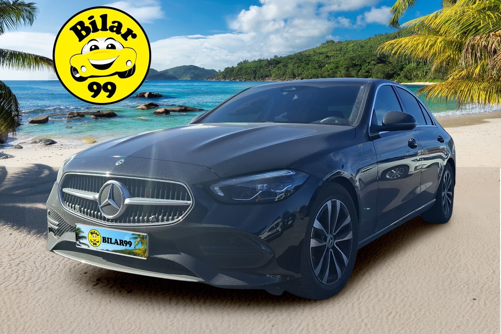 Mercedes-Benz C 2022 180 A Business / Burmester / Ruskea nahkasisusta / Ambient valaistus / P.kamera - Todella siisti! / Burmester / 2x vanteet / P.Kamera / Ruskea nahkaverhoilu / - HULLUT AVAJAISHULINAT KORKOTARJOUS 3,29 %