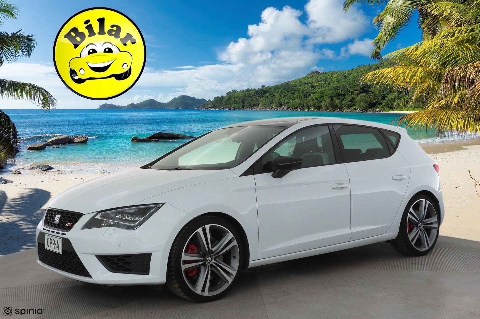 Seat Leon 2015 2,0 TSI 280 Cupra DSG - | Vakkari | Lohko | Seat Sound System | P.tutkat | Puolinahat | Adaptiivinen alusta | Lasikattoluukku | Suomi-auto | Kahdet Renkaat |