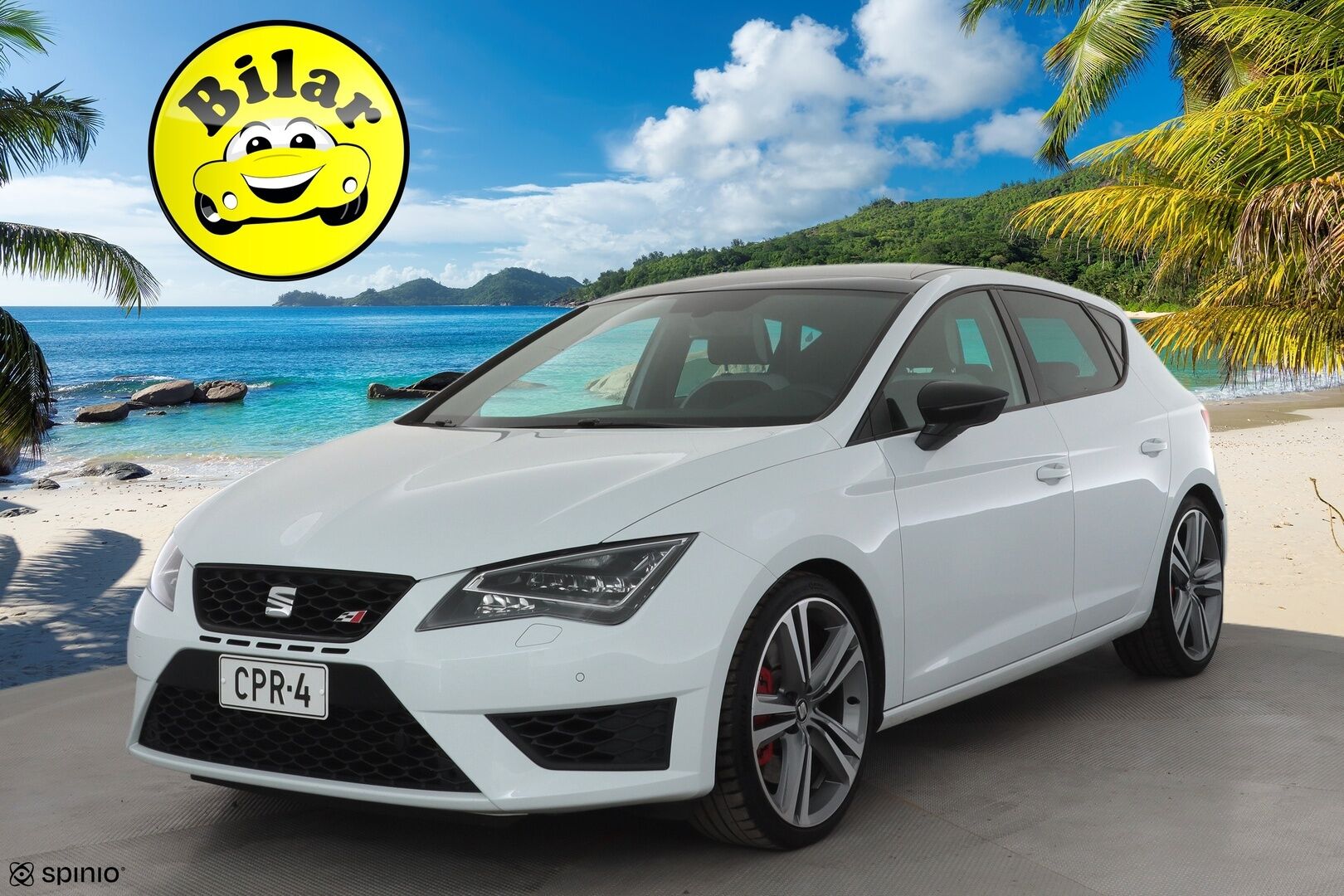 Seat Leon 2015 2,0 TSI 280 Cupra DSG - | Vakkari | Lohko | Seat Sound System | P.tutkat | Puolinahat | Adaptiivinen alusta | Lasikattoluukku | Suomi-auto | Kahdet Renkaat |