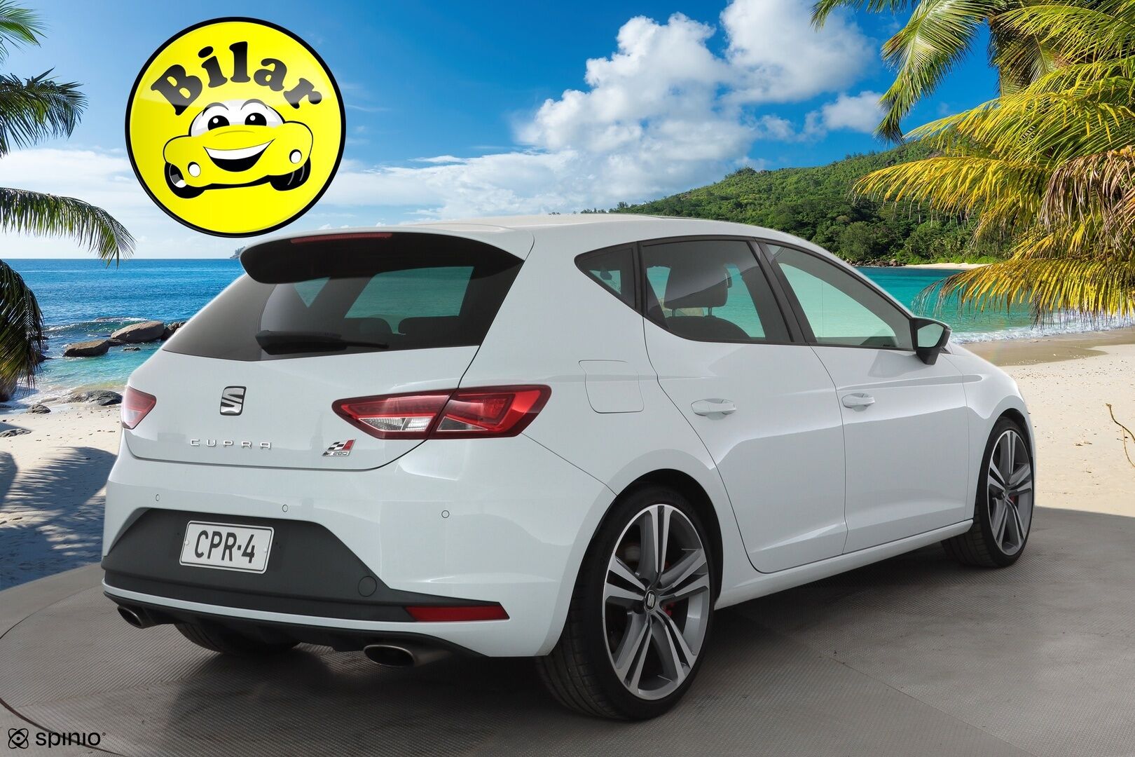 Seat Leon 2015 2,0 TSI 280 Cupra DSG - | Vakkari | Lohko | Seat Sound System | P.tutkat | Puolinahat | Adaptiivinen alusta | Lasikattoluukku | Suomi-auto | Kahdet Renkaat |
