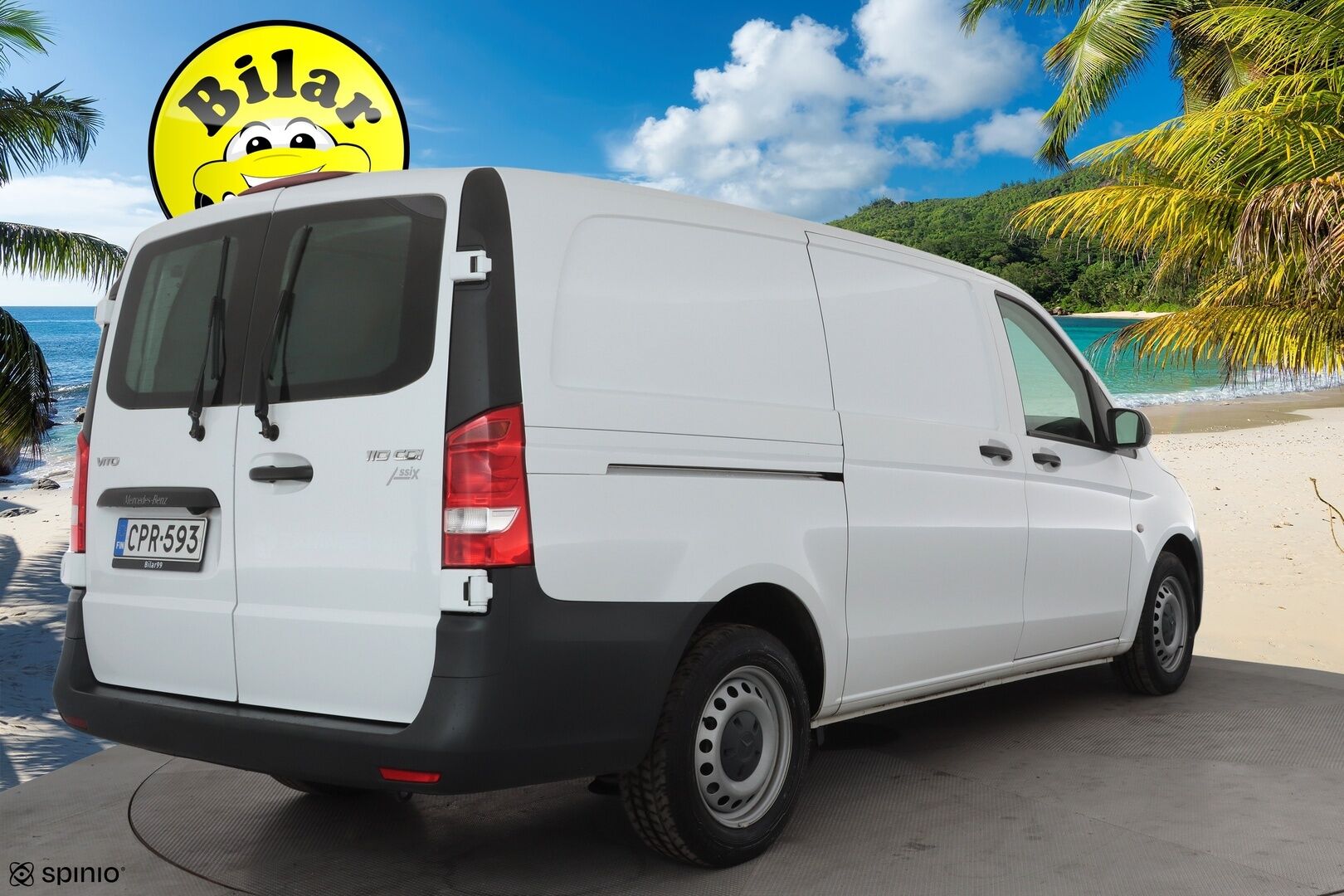 Mercedes-Benz Vito 2022 110CDI FWD-3,05/32K keskipitkä A2 Worker * Vakkari / Webasto / P.Kamera / Bluetoot / Merkkihuollettu * - Suomi-auto / Kahdet Renkaat