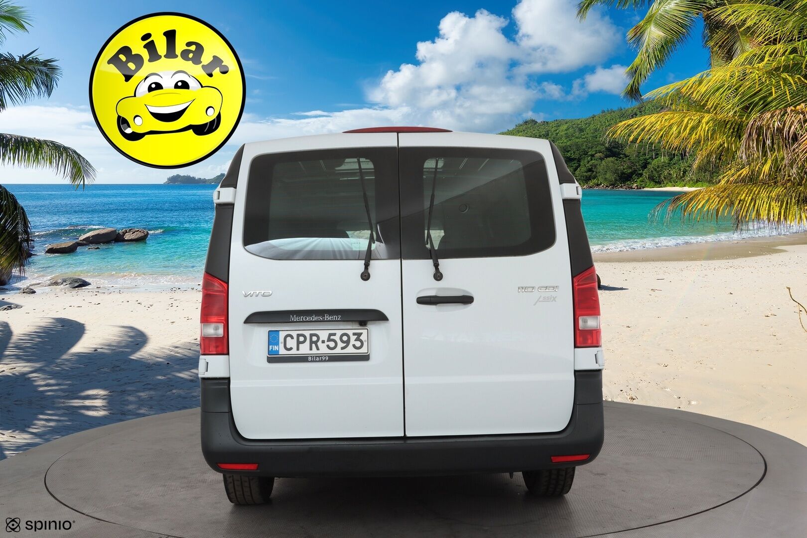 Mercedes-Benz Vito 2022 110CDI FWD-3,05/32K keskipitkä A2 Worker * Vakkari / Webasto / P.Kamera / Bluetoot / Merkkihuollettu * - Suomi-auto / Kahdet Renkaat