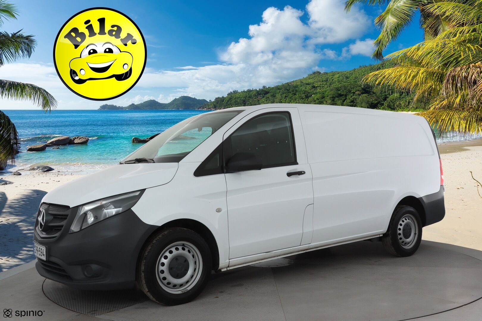 Mercedes-Benz Vito 2022 110CDI FWD-3,05/32K keskipitkä A2 Worker * Webasto / P.Kamera / Vakkari / Apple&Android / Ilmastointi / ALV * - Suomi-auto / Kahdet renkaat / Merkkihuollot