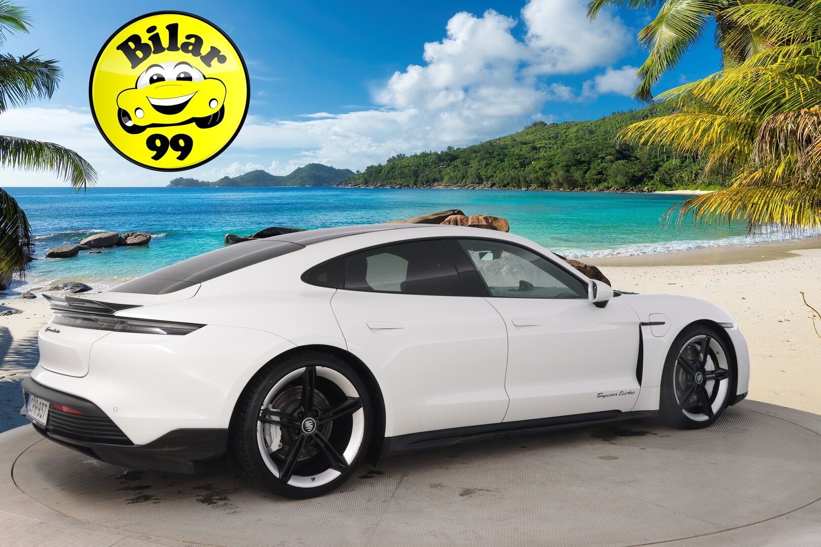 Porsche Taycan 2020 Turbo * Sport Chrono / Matrix LED / Adapt.vakkari / BOSE / Lämpöpumppu / Ilma-alusta / 14-ist. / Lasikatto / P.kamera * - Akku kuntotarkastettu SoH 93%