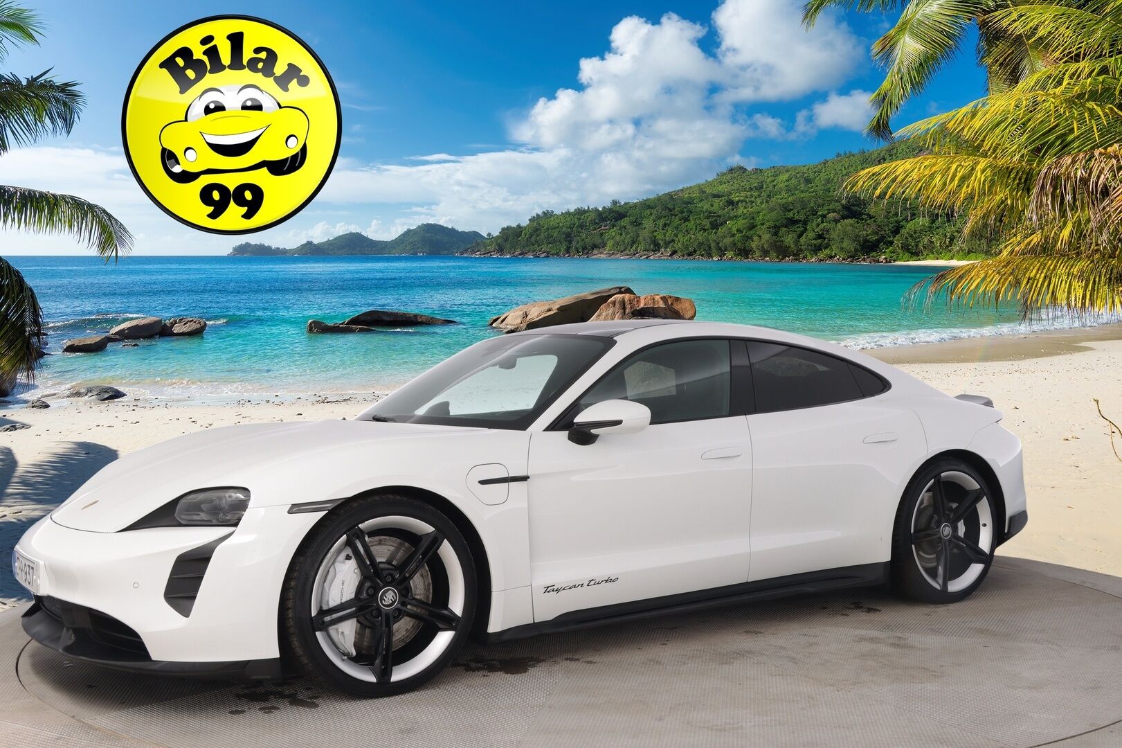 Porsche Taycan 2020 Turbo * Sport Chrono / Matrix LED / Adapt.vakkari / BOSE / Lämpöpumppu / Ilma-alusta / 14-ist. / Lasikatto / P.kamera * - Akku kuntotarkastettu SoH 93%