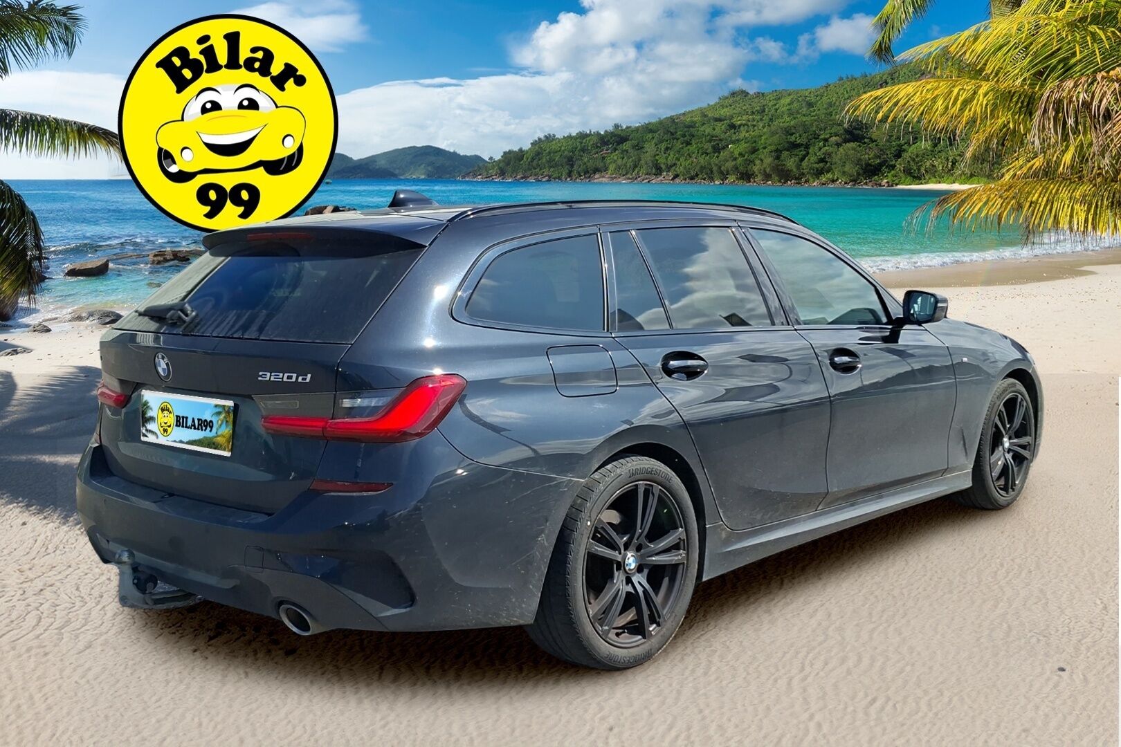 BMW 320 2021 G21 Touring 320d A xDrive Business M Sport MHEV - HiFi | Vetokoukku | Nahka-Alcantara | M Alusta | Digimittaristo | Urheiluistuimet | Vakkari | LED | Prof Navi | Shadowline