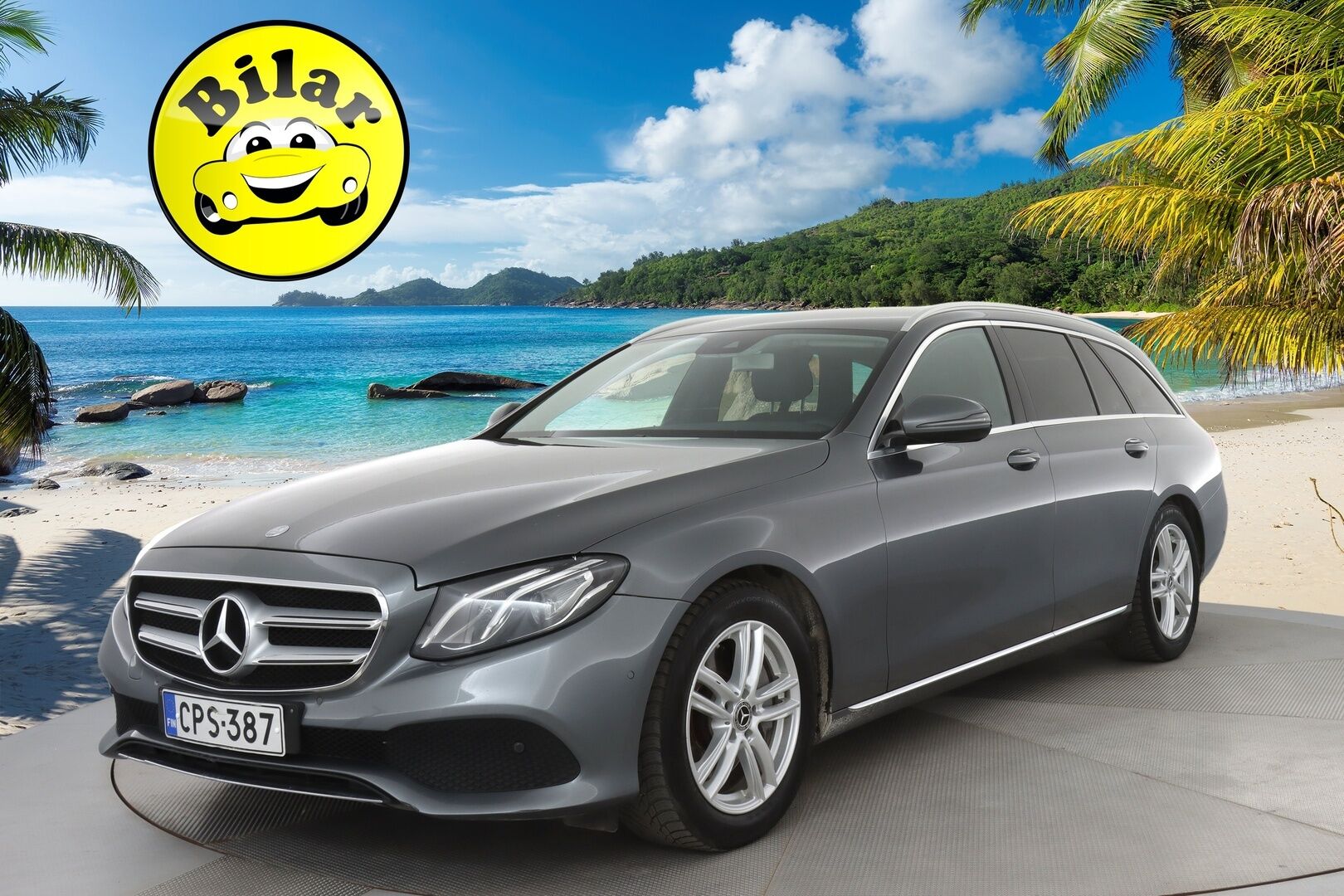 Mercedes-Benz E 2017 350 d T A Business - | Webasto | Sähköinen vetokoukku | Peruutuskamera | Parkkitutkat | Hyvät kitkat | 2x OEM Vanteet |