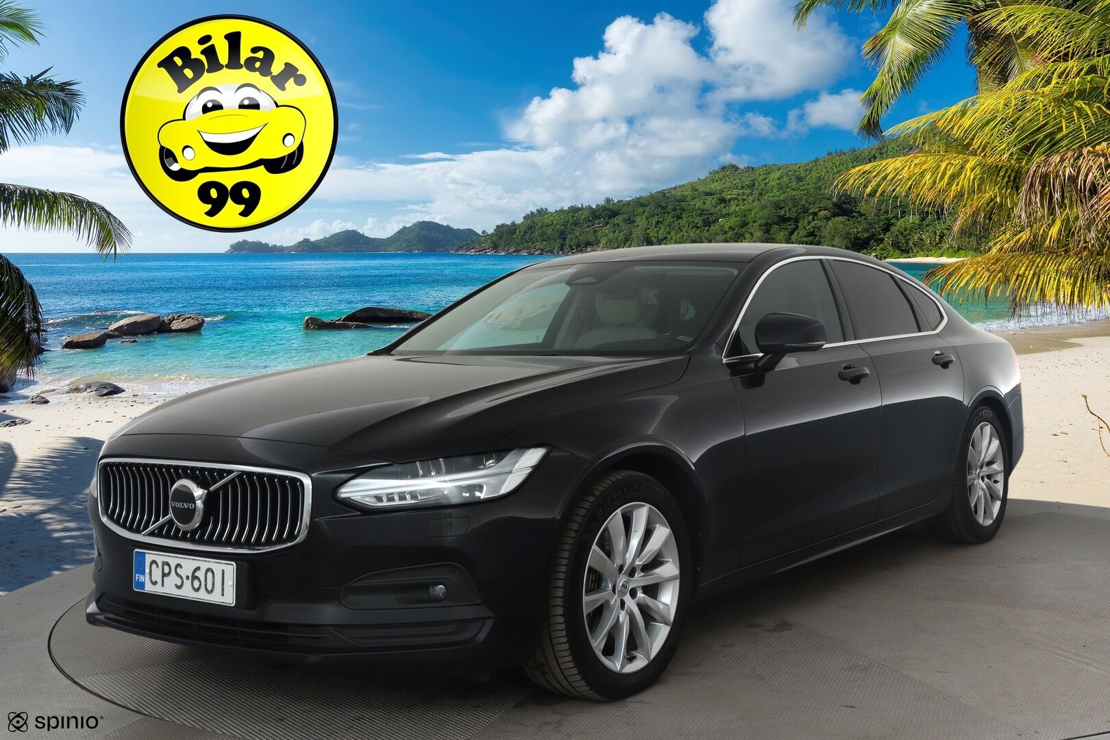 Volvo S90 2022 B5 AWD D-MHEV Business aut *ACC / P.kamera / Full LED / Koukku / Webasto / Vaaleat nahat / Navi / KeylessGo* - Facelift / 1.Om Suomi-auto / Kahdet renkaat aluvanteilla / Merkkihuollettu