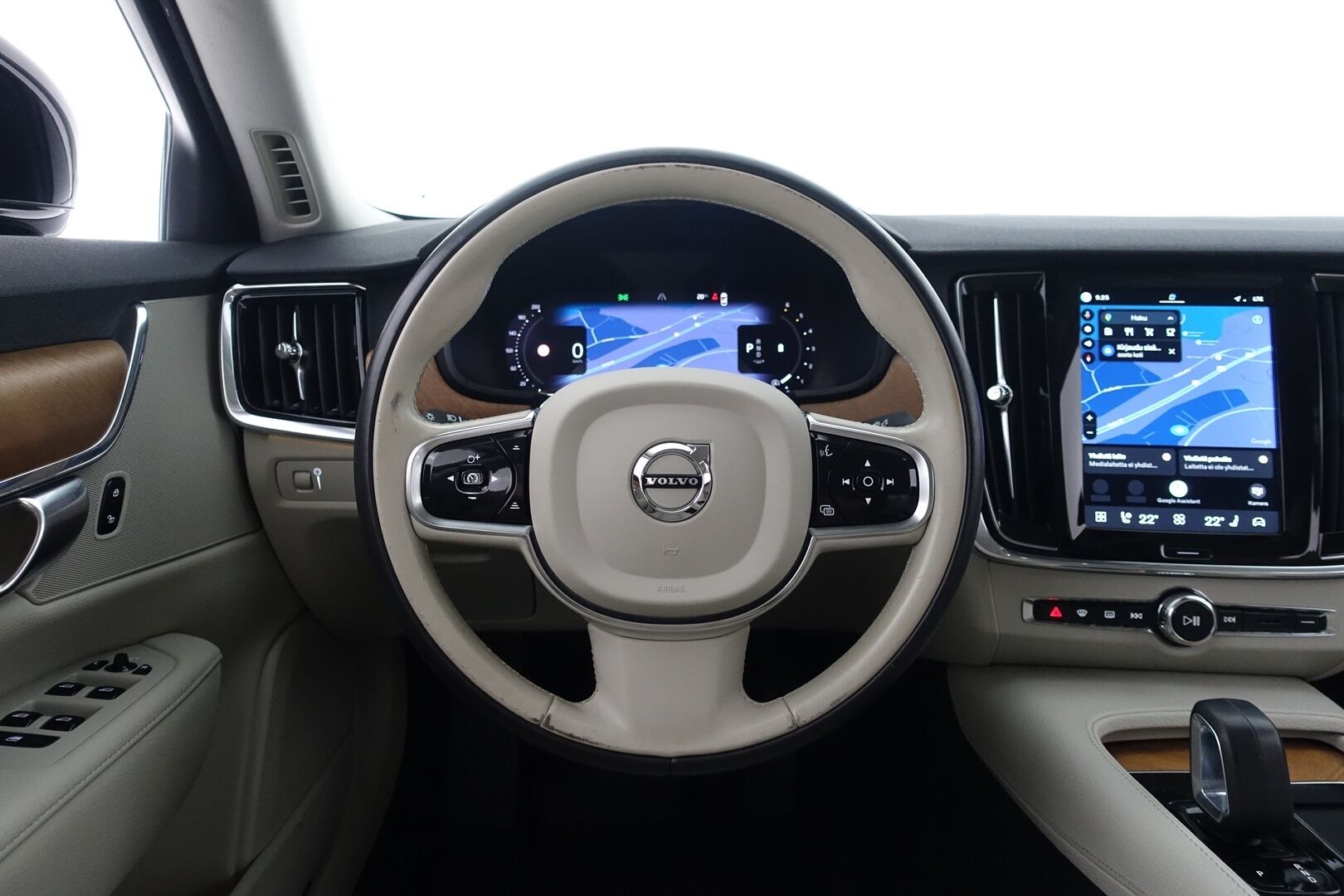 Volvo S90 2022 B5 AWD D-MHEV Business aut - | Merkkihuollettu | Webasto | Vetokoukku | Facelift | Suomi-auto | ACC | P.kamera | Full LED | Vaaleat Nahat | Navi | KeylessGo |