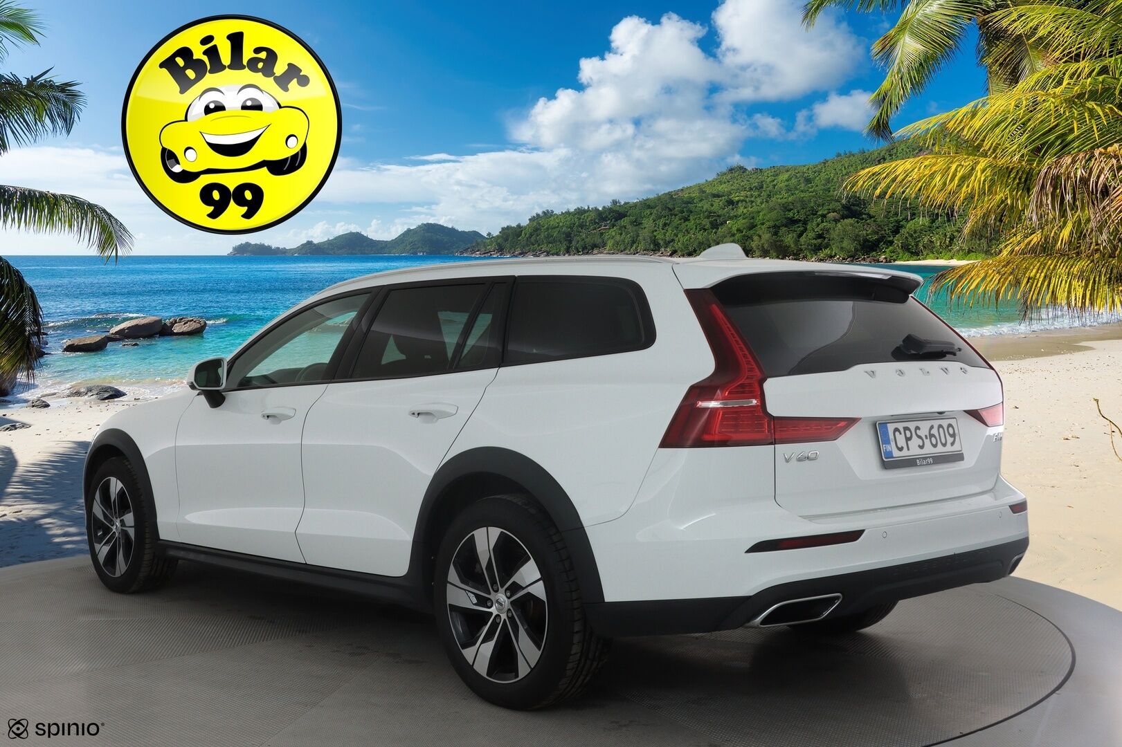 Volvo V60 Cross Country 2022 B4 AWD D-MHEV Business Edition aut *ACC / P.kamera / Webasto / Koukku / Vaaleat nahat / LED / Navi* - Suomi-auto 