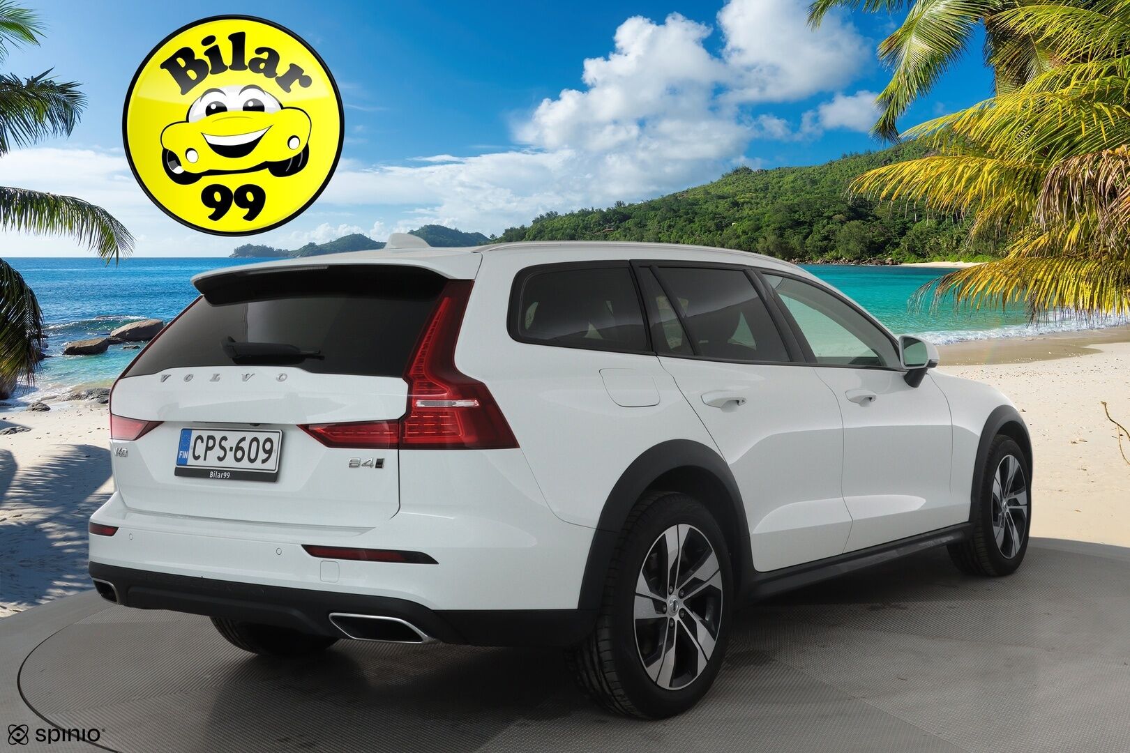 Volvo V60 Cross Country 2022 B4 AWD D-MHEV Business Edition aut *ACC / P.kamera / Webasto / Koukku / Vaaleat nahat / LED / Navi* - Suomi-auto 