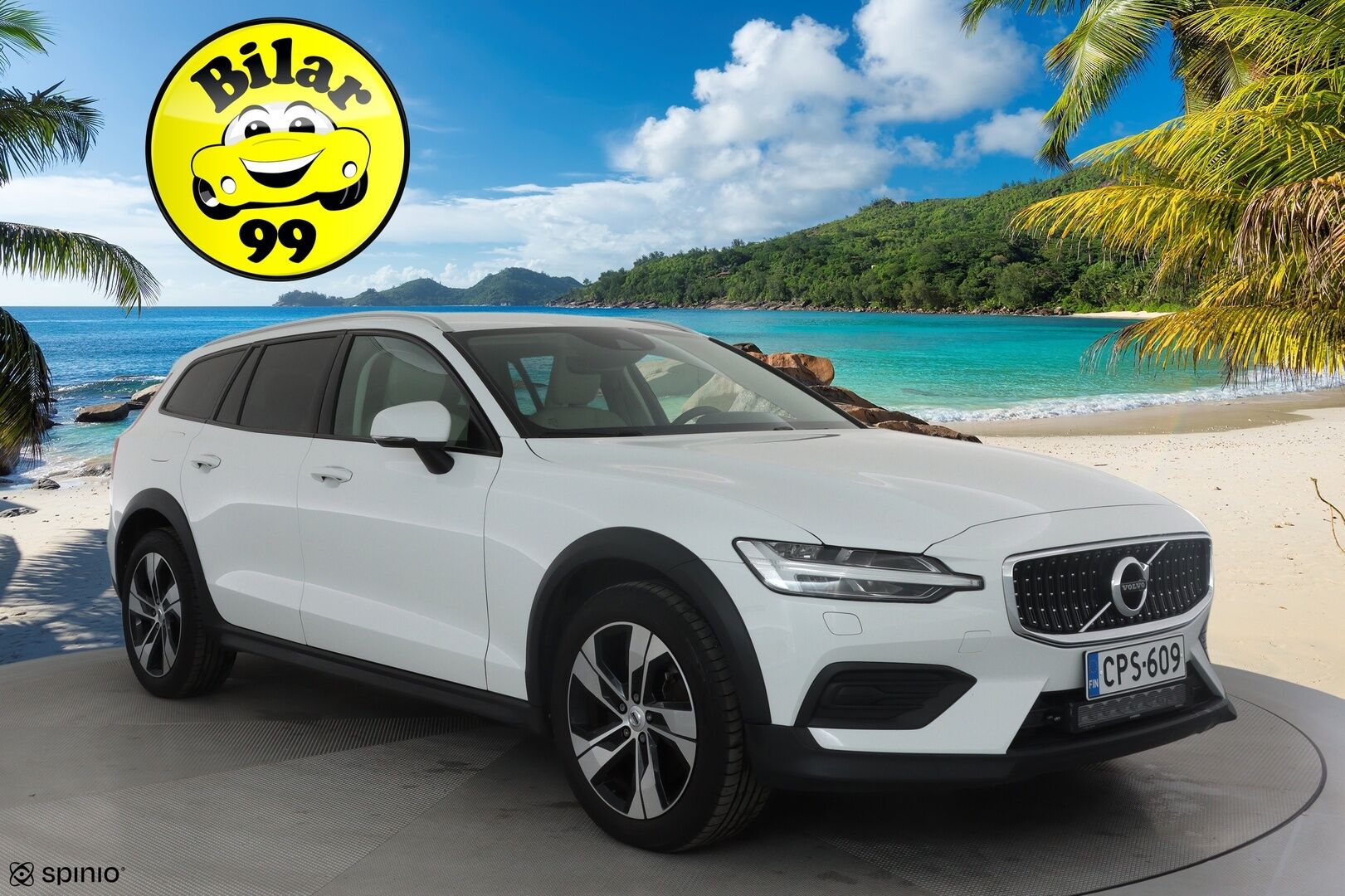 Volvo V60 Cross Country 2022 B4 AWD D-MHEV Business Edition aut *ACC / P.kamera / Webasto / Koukku / Vaaleat nahat / LED / Navi* - Suomi-auto 
