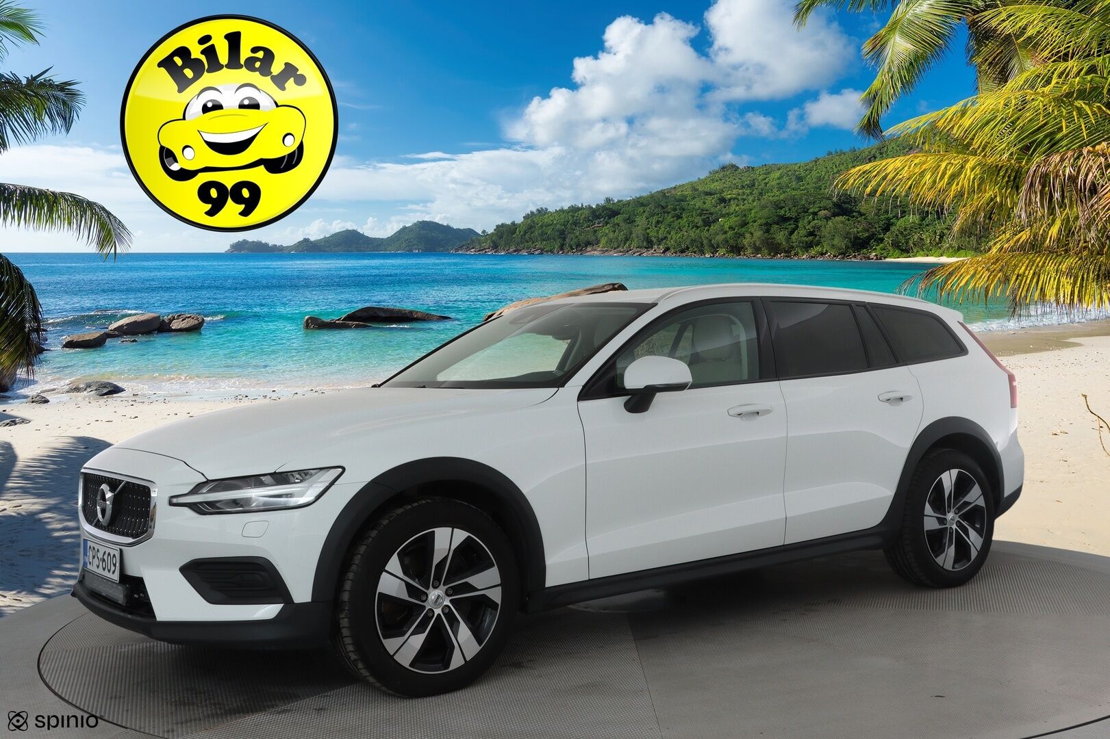 Volvo V60 Cross Country 2022 B4 AWD D-MHEV Business Edition aut *ACC / P.kamera / Webasto / Koukku / Vaaleat nahat / LED / Navi* - Suomi-auto 