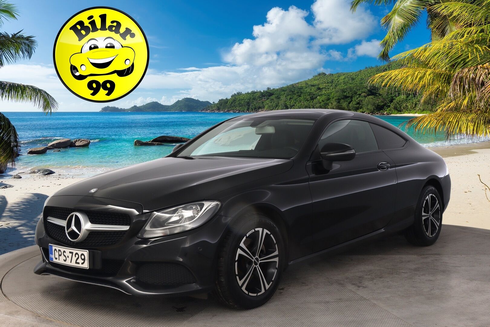 Mercedes-Benz C 2016 180 Coupé **Panorama / P.kamera / navi / Juuri katsastettu!** - *Juuri merkkihuollettu! / 2x renkaat&vanteet*