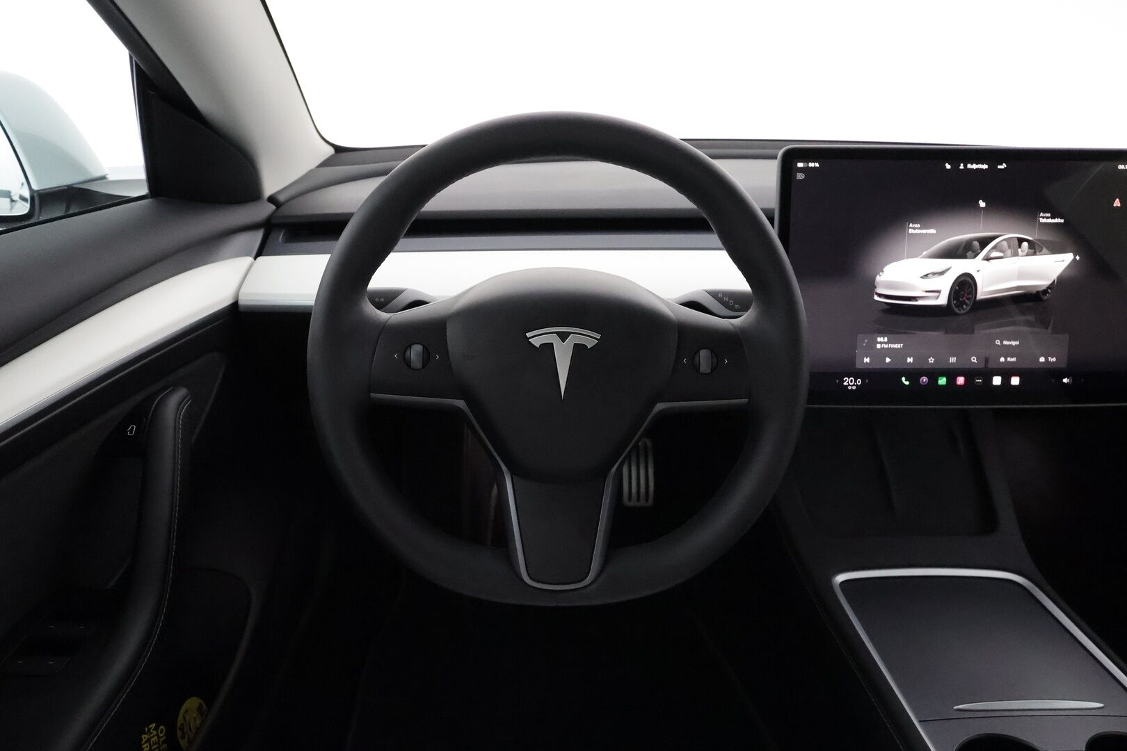 Tesla Model 3 2022 Performance **FSD / AMD Ryzen / Vaalea nahkasisusta / Matrix LED / Lämpöpumppu / Kahdet vanteet** - 3,99 % KORKOTARJOUS TÄHÄN AUTOON - 1-om. Suomi-auto / Akku kuntotarkistettu / Lasikatto / P.kamera / Premium Audio