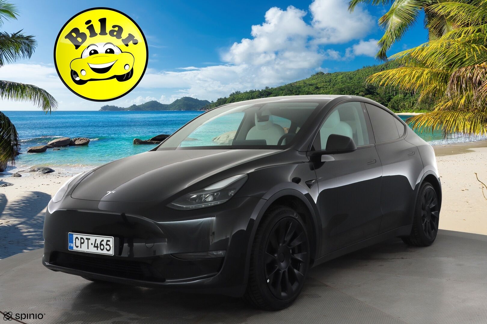 Tesla Model Y 2022 Long Range - | ILP | Koukku | Lasikatto | ACC | Matrix-LED | Muistipenkki | Premium Audio | Navi | Kaistavahti | Keyless | 1-om Suomi-auto  2x Latauskaapelit | Kahdet renkaat |