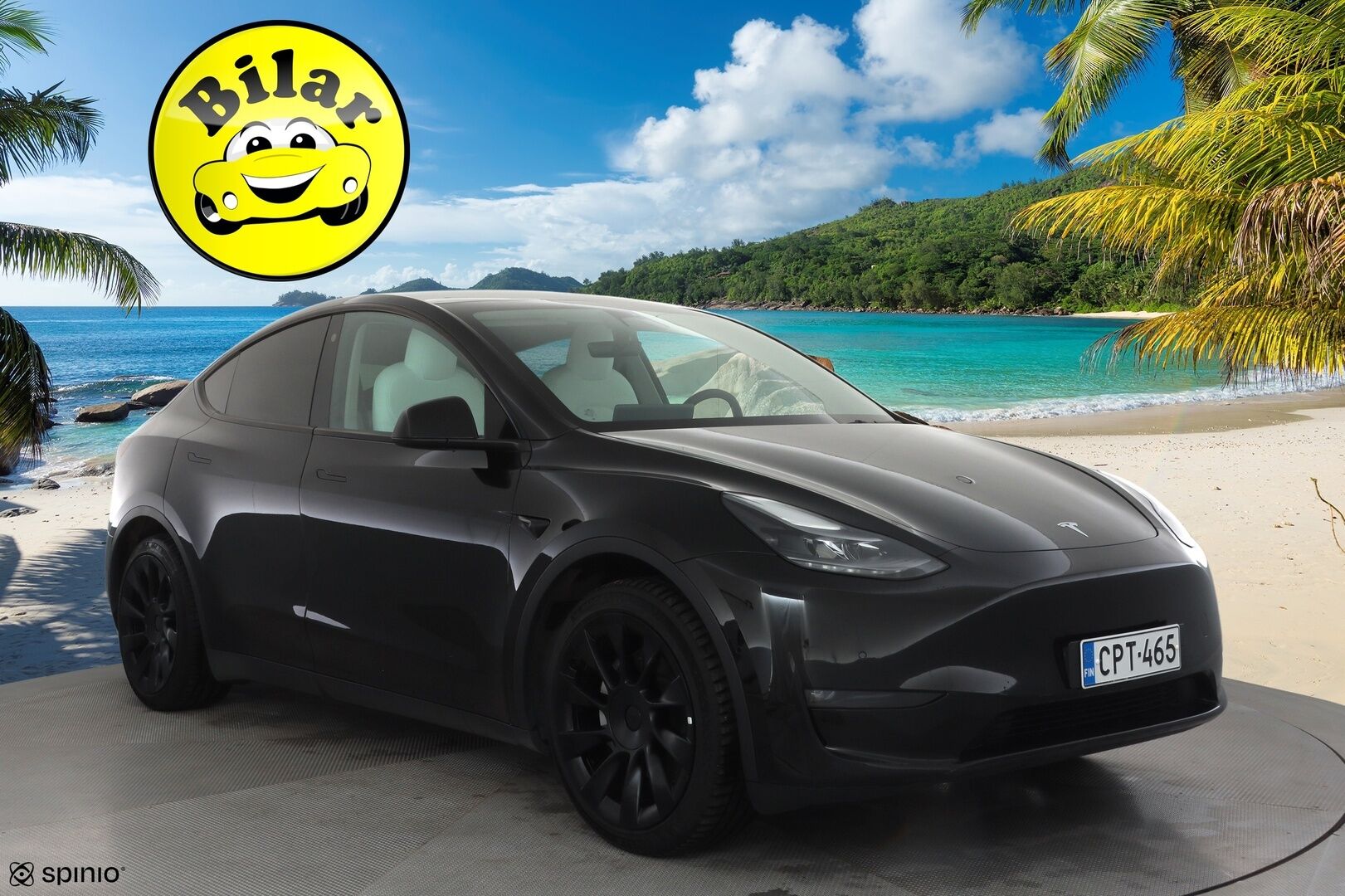 Tesla Model Y 2022 Long Range - | ILP | Koukku | Lasikatto | ACC | Matrix-LED | Muistipenkki | Premium Audio | Navi | Kaistavahti | Keyless | 1-om Suomi-auto  2x Latauskaapelit | Kahdet renkaat |
