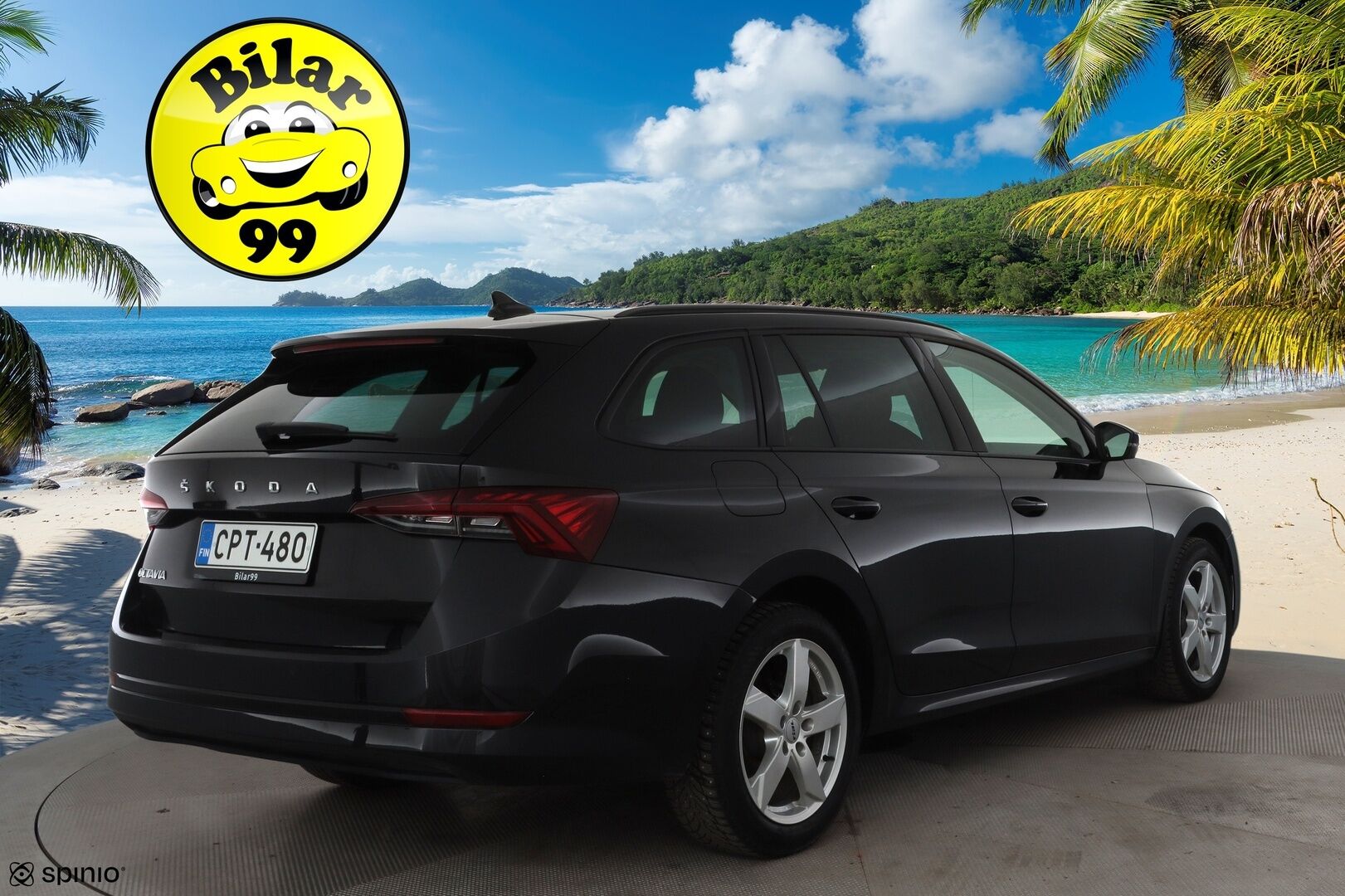 Skoda Octavia 2021 Combi 2,0 TDI 150 Style DSG * ACC / P.kamera / Matrix LED / Webasto / Navi / KeylessGo / Sähköluukku * - 1.Om Suomi-auto / Kahdet renkaat aluvanteilla 