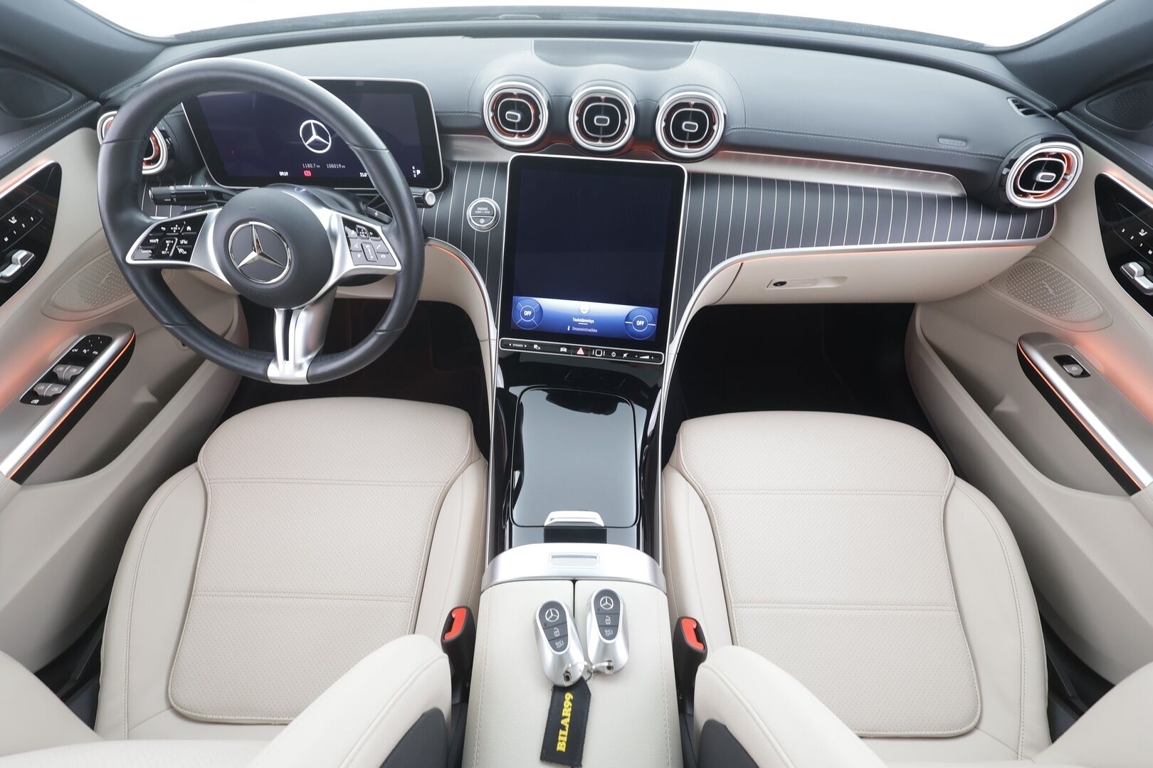 Mercedes-Benz C 2022 200 4MATIC A Business - | Distronic Pro | LED High Performance | Panorama | Muistipenkit | Burmester | Nahat | 360-Kamera | Keyless | Suomi-auto | Kahdet Renkaat |