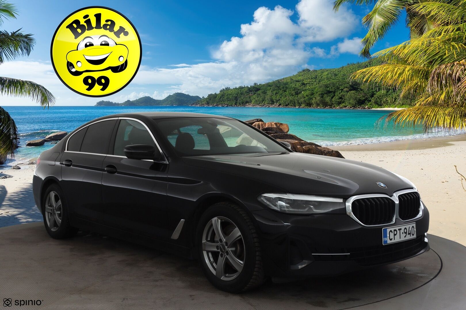 BMW 520 2022 G30 Sedan 520i A MHEV * Vakkari / Webasto / LED / Kamera / Apple&Android / HiFi / Ratinlämmitin * - 1.Om Suomi-auto / Facelift / Merkkihuollettu / Kahdet renkaat alumiinivanteilla - HULLUT AVAJAISHULINAT KORKOTARJOUS 3,29 %