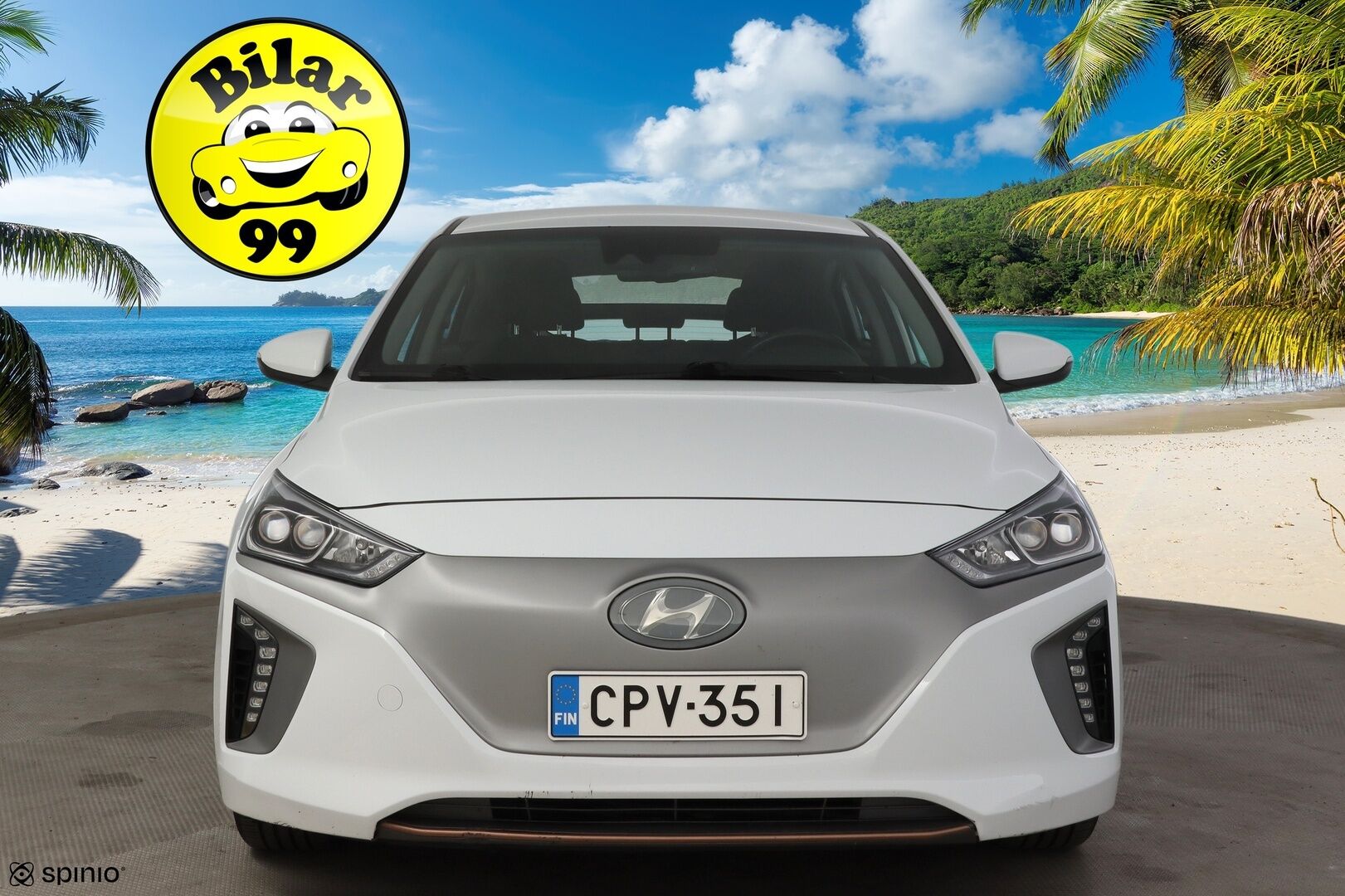 Hyundai IONIQ ELECTRIC 2019 IONIQ Style * Adapt.Vakkari / P-Kamera / Ilmalämpöpumppu / Keyless / AppleCarPlay * - 2x Renkaat & Vanteet / Juuri katsastettu!