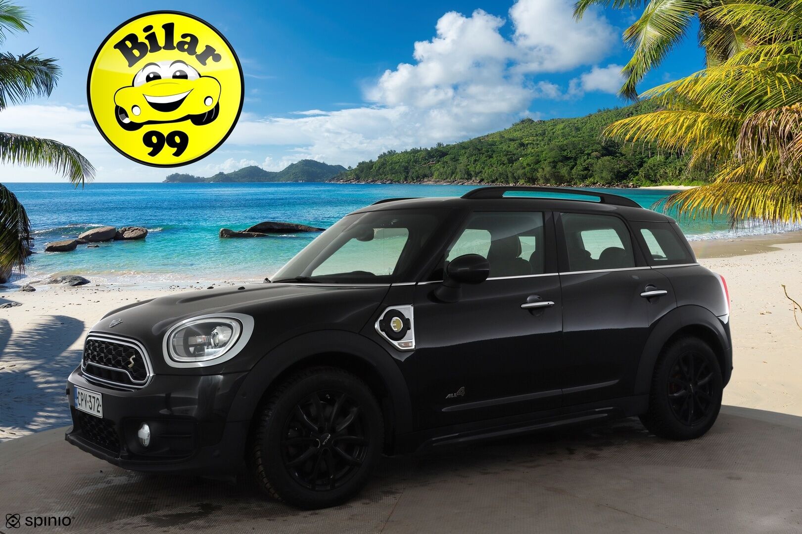 Mini Countryman 2019 Cooper SE ALL4 Maximise * ACC / LED / P.Kamera / Sportnahat / Navi / HUD / H&K / Keyless* - 2x Latauskaapelit / Kahdet renkaat / Merkkihuollettu - HULLUT JOULUT KORKOTARJOUS 2,49% 