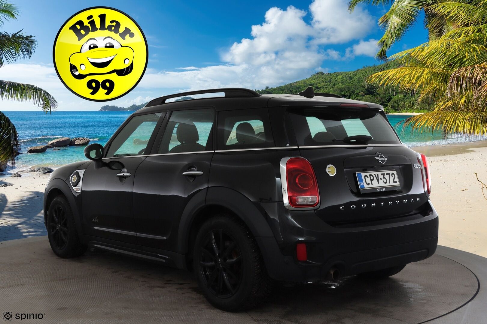 Mini Countryman 2019 Cooper SE ALL4 Maximise * ACC / LED / P.Kamera / Sportnahat / Navi / HUD / H&K / Keyless* - 2x Latauskaapelit / Kahdet renkaat / Merkkihuollettu - HULLUT JOULUT KORKOTARJOUS 2,49% 