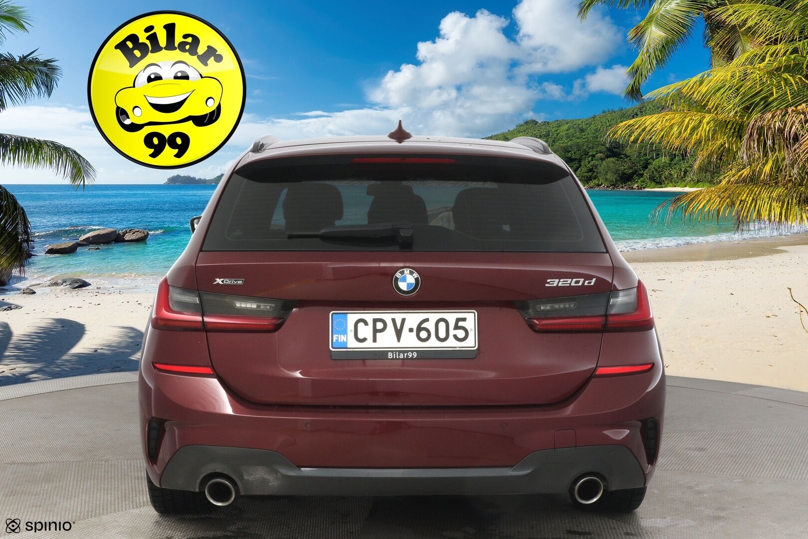 BMW 320 2022 G21 Touring 320d A xDrive Business M Sport MHEV *ACC / Hifi / Comfort Access / Adapt.LED / P.tutkat / Sporttinahat* - Suomi-auto / Kahdet renkaat aluvanteilla / Harvinainen yksilö