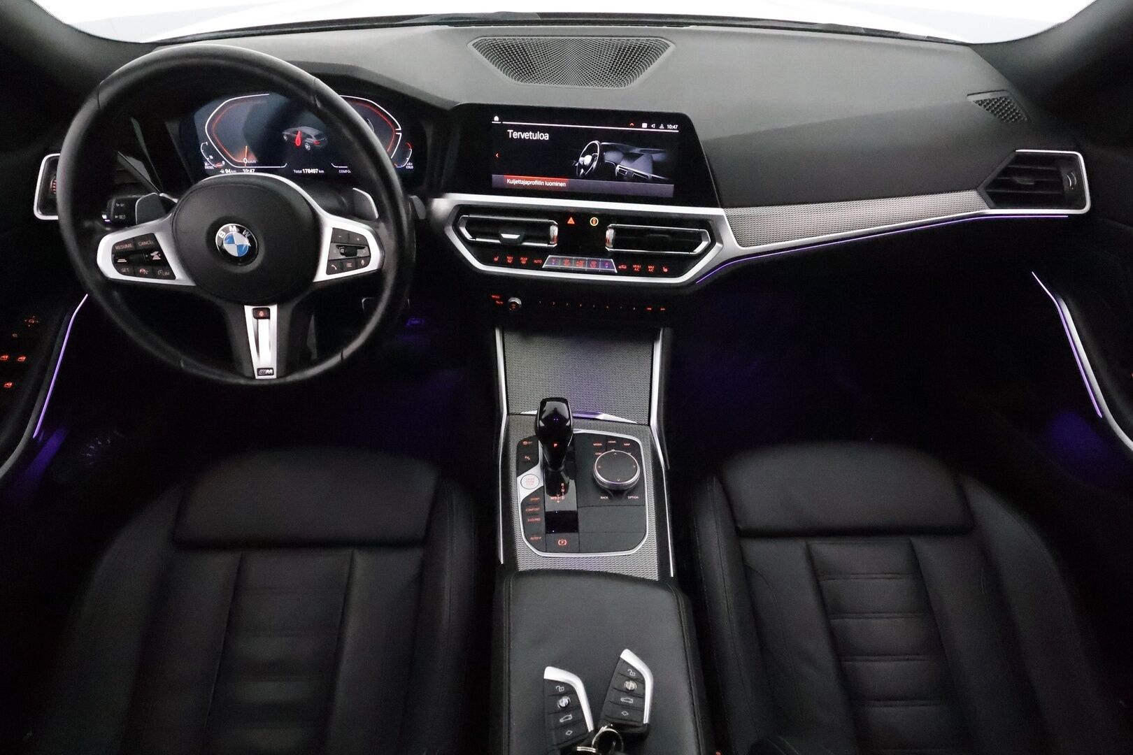 BMW 320 2022 G21 Touring 320d A xDrive Business M Sport MHEV *ACC / Hifi / Comfort Access / Adapt.LED / P.tutkat / Sporttinahat* - Suomi-auto / Kahdet renkaat aluvanteilla