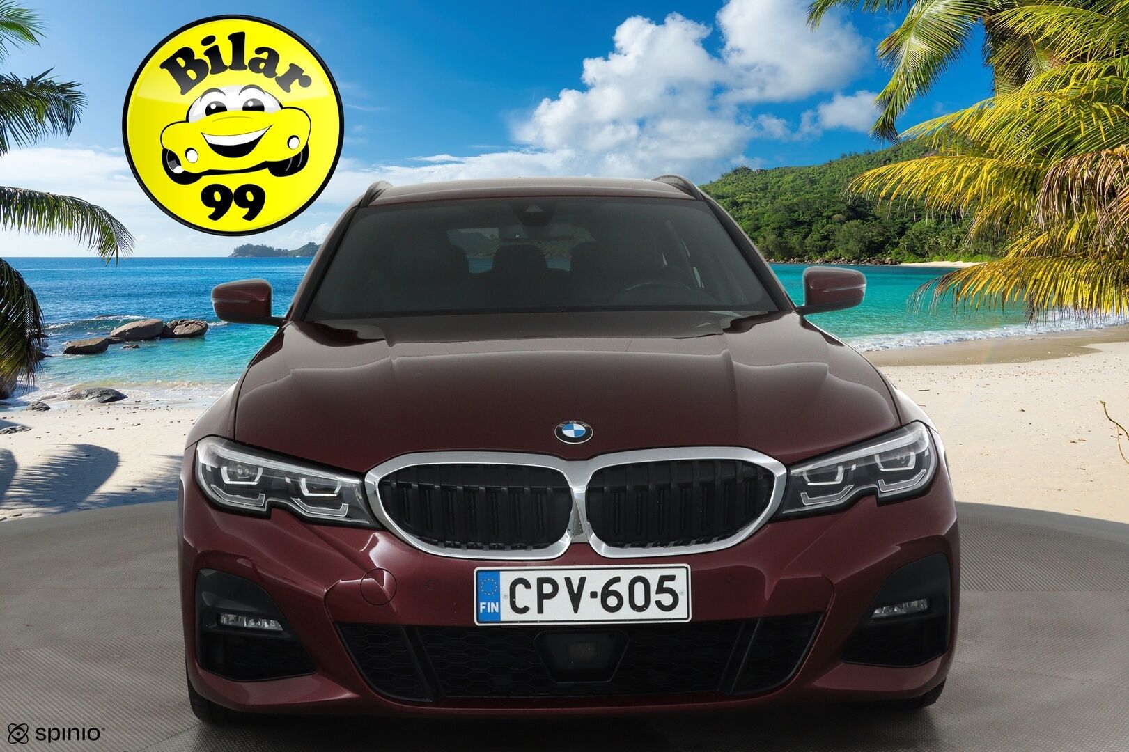BMW 320 2022 G21 Touring 320d A xDrive Business M Sport MHEV *ACC / Hifi / Comfort Access / Adapt.LED / P.tutkat / Sporttinahat* - Suomi-auto / Kahdet renkaat aluvanteilla