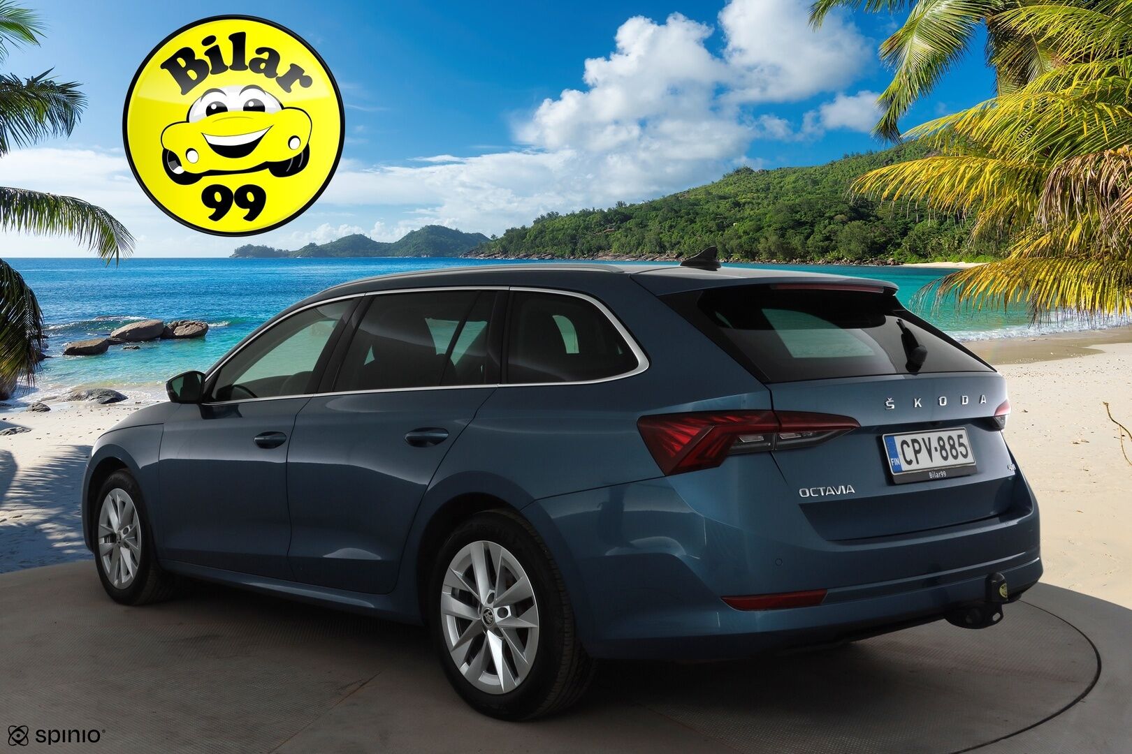 Skoda Octavia 2021 Combi 2.0 TDI 150 4x4 Style DSG * ACC / P.kamera / Matrix LED / Koukku / Webasto / Keyless / Navi * - 1.Om Suomi-auto / Kahdet renkaat aluvanteilla 