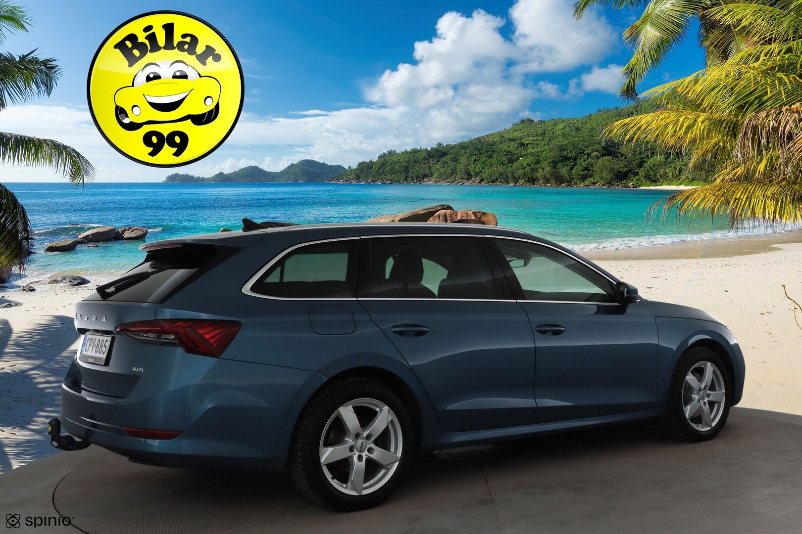 Skoda Octavia 2021 Combi 2.0 TDI 150 4x4 Style DSG * ACC / P.kamera / Matrix LED / Koukku / Webasto / Keyless / Navi * - 1.Om Suomi-auto / Kahdet renkaat aluvanteilla - HULLUT AVAJAISHULINAT KORKOTARJOUS 3,29 %