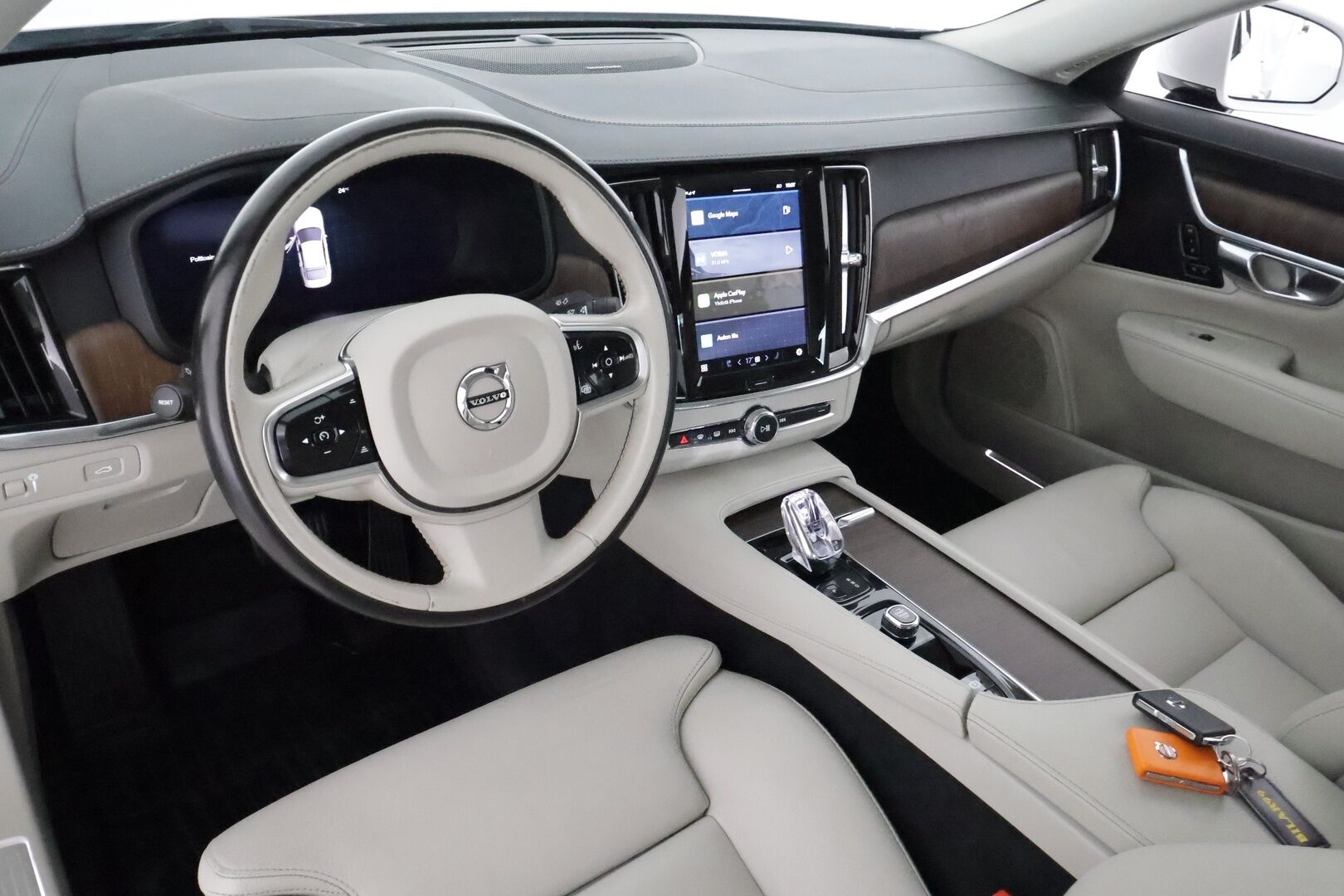 Volvo S90 2022 B5 AWD D-MHEV Business Inscription **Webasto / Koukku / ACC / H&K / Full-LED / P.kamera / Sporttinahat Muistilla** - 3,99 % KORKOTARJOUS TÄHÄN AUTOON - 1-om Suomi-auto / Kahdet Renkaat