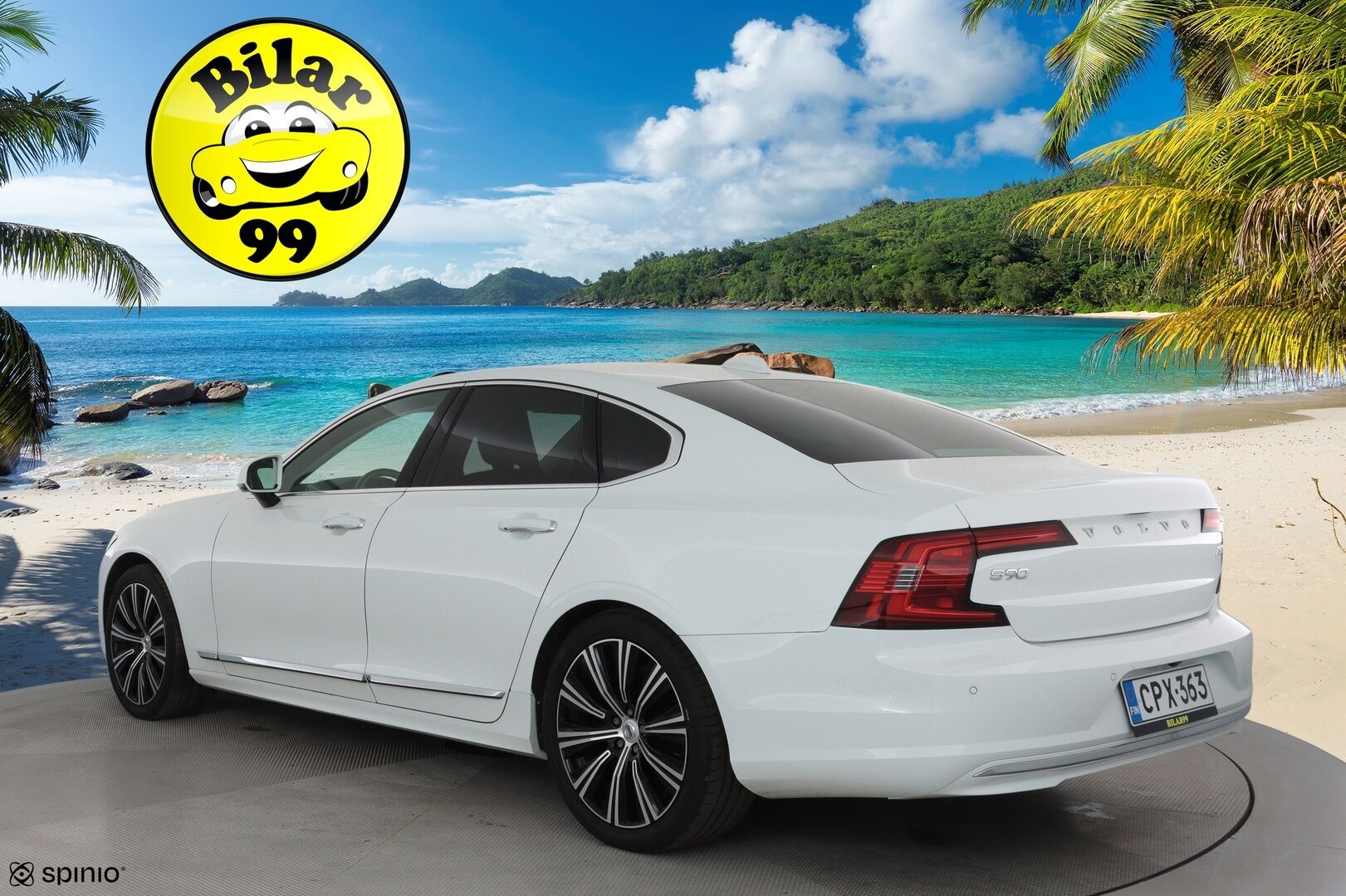 Volvo S90 2022 B5 AWD D-MHEV Business Inscription **Webasto / Koukku / ACC / H&K / Full-LED / P.kamera / Sporttinahat Muistilla** - 1-om Suomi-auto / Kahdet Renkaat - HULLU BLACKWEEK KORKOTARJOUS 2,49%