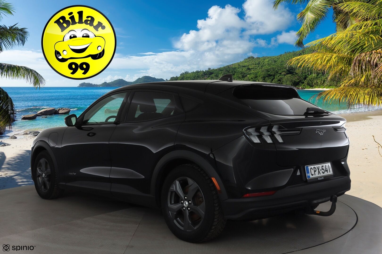 Ford Mustang Mach-E 2022 75kWh A1 RWD - | ACC | LED | P.kamera | Nahkaverhoilu | Kaistavahti | Navi | Koukku | 1-om Suomi-auto | Kahdet renkaat aluvanteilla |