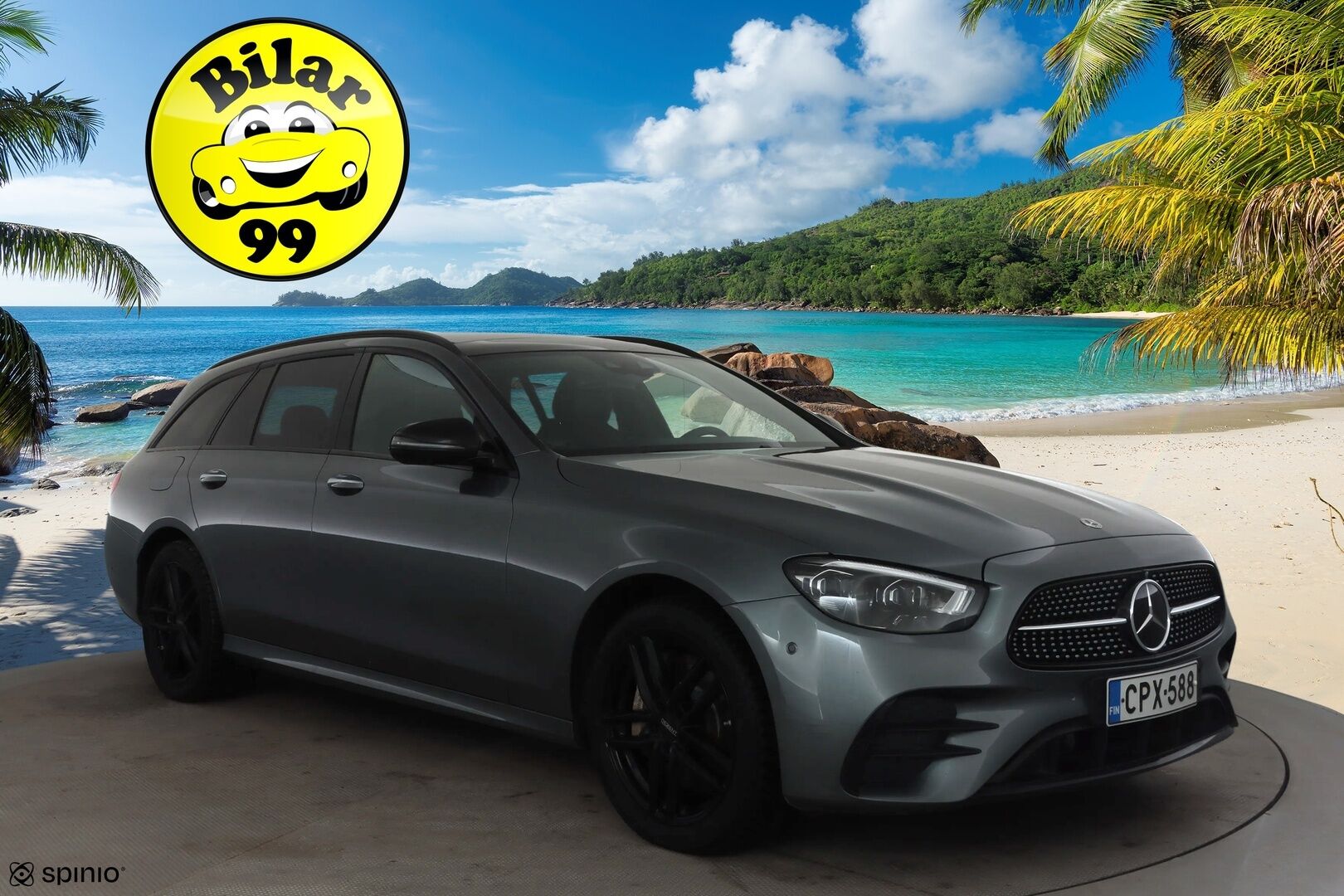 Mercedes-Benz E 2022 300 de 4MATIC T A AMG - KATSO MIHIN HINTAAN | Distronic+ | Comfort-penkit Muistilla | Burmester | 360° | Panorama | Koukku | Navi | Keyless | Akku kuntotarkastettu | Suomi-auto | Kahdet vanteet | Night paketti