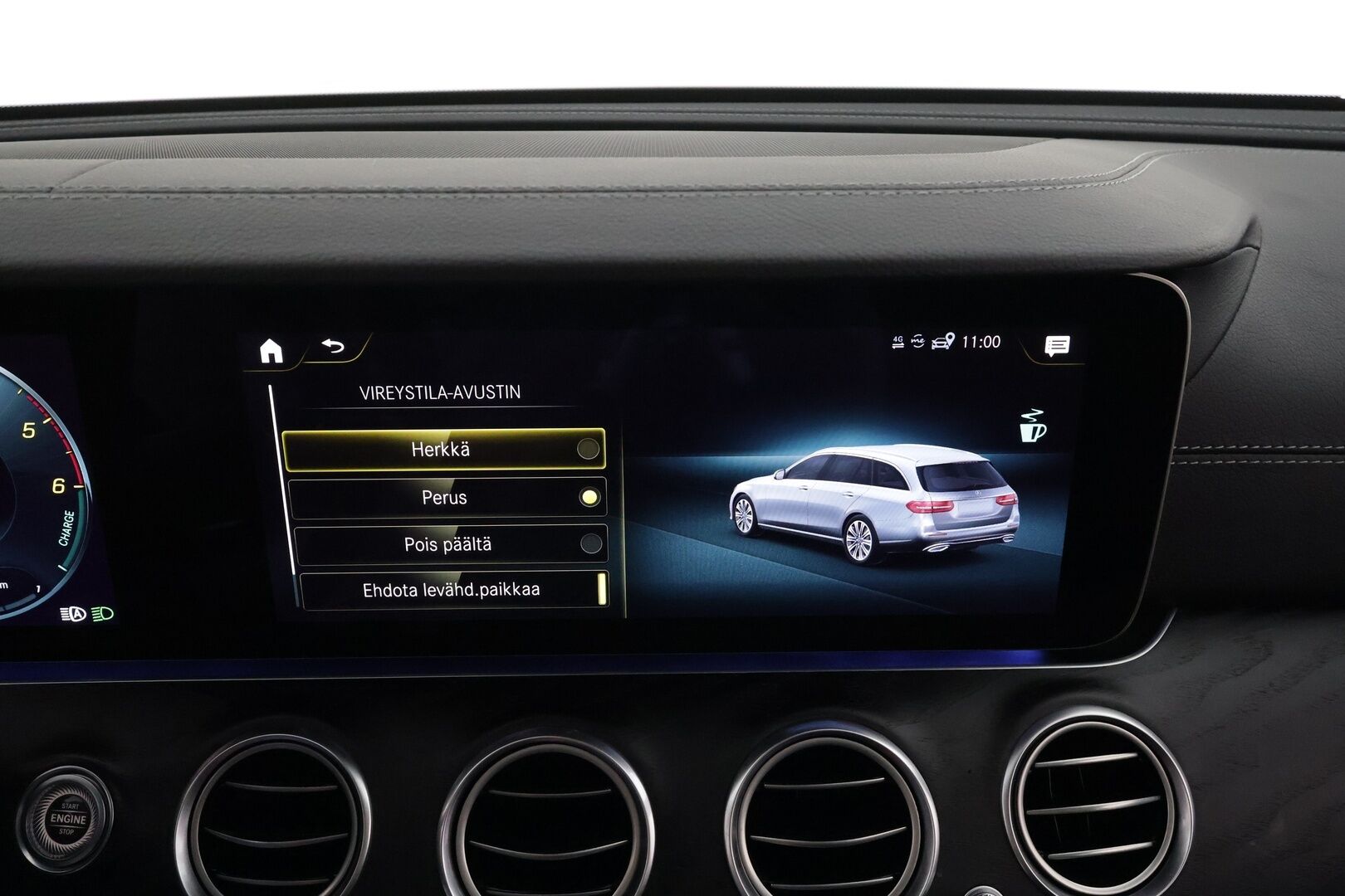 Mercedes-Benz E 2022 300 de 4MATIC T A AMG - KATSO MIHIN HINTAAN | Distronic+ | Comfort-penkit Muistilla | Burmester | 360° | Panorama | Koukku | Navi | Keyless | Akku kuntotarkastettu | Suomi-auto | Kahdet vanteet | Night paketti