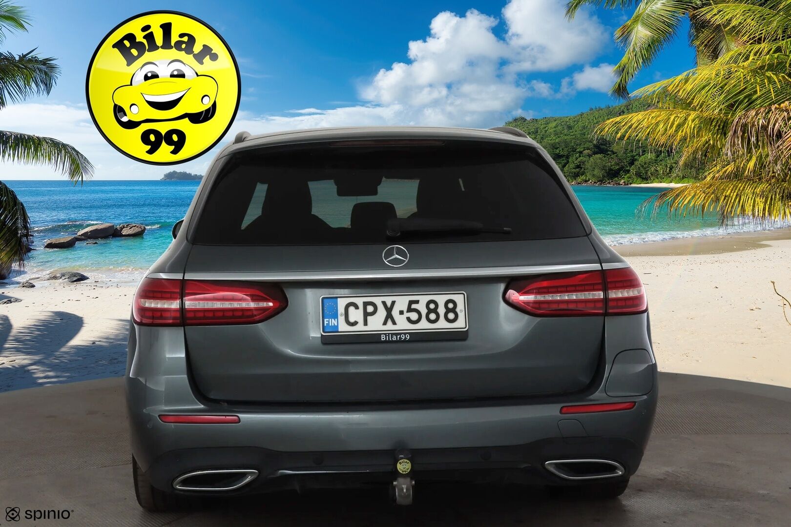 Mercedes-Benz E 2022 300 de 4MATIC T A AMG *Distronic+ / Comfort-penkit Muistilla / Burmester / 360° / Panorama / Koukku / Navi / Keyless* - Akku kuntotarkastettu / Suomi-auto / Kahdet vanteet / AMG / Night paketti - HULLUT AVAJAISHULINAT KORKOTARJOUS 3,29 %