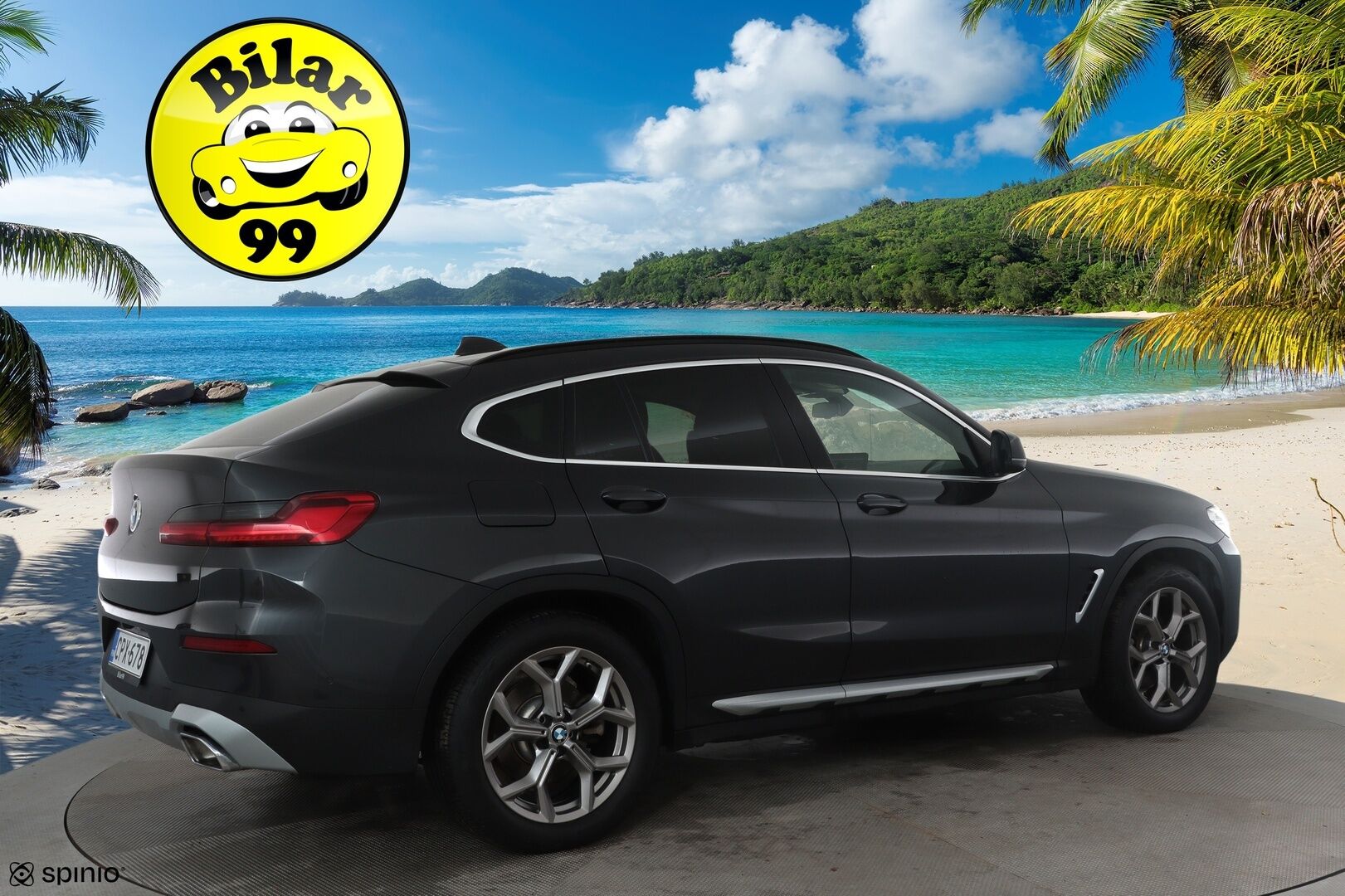 BMW X4 2022 G02 xDrive 20d A Business MHEV LCI *Webasto / Adapt.LED / Vakkari / Koukku / Sporttinahat / Navi / P.kamera* - Suomi-auto / Kahdet renkaat aluvanteilla
