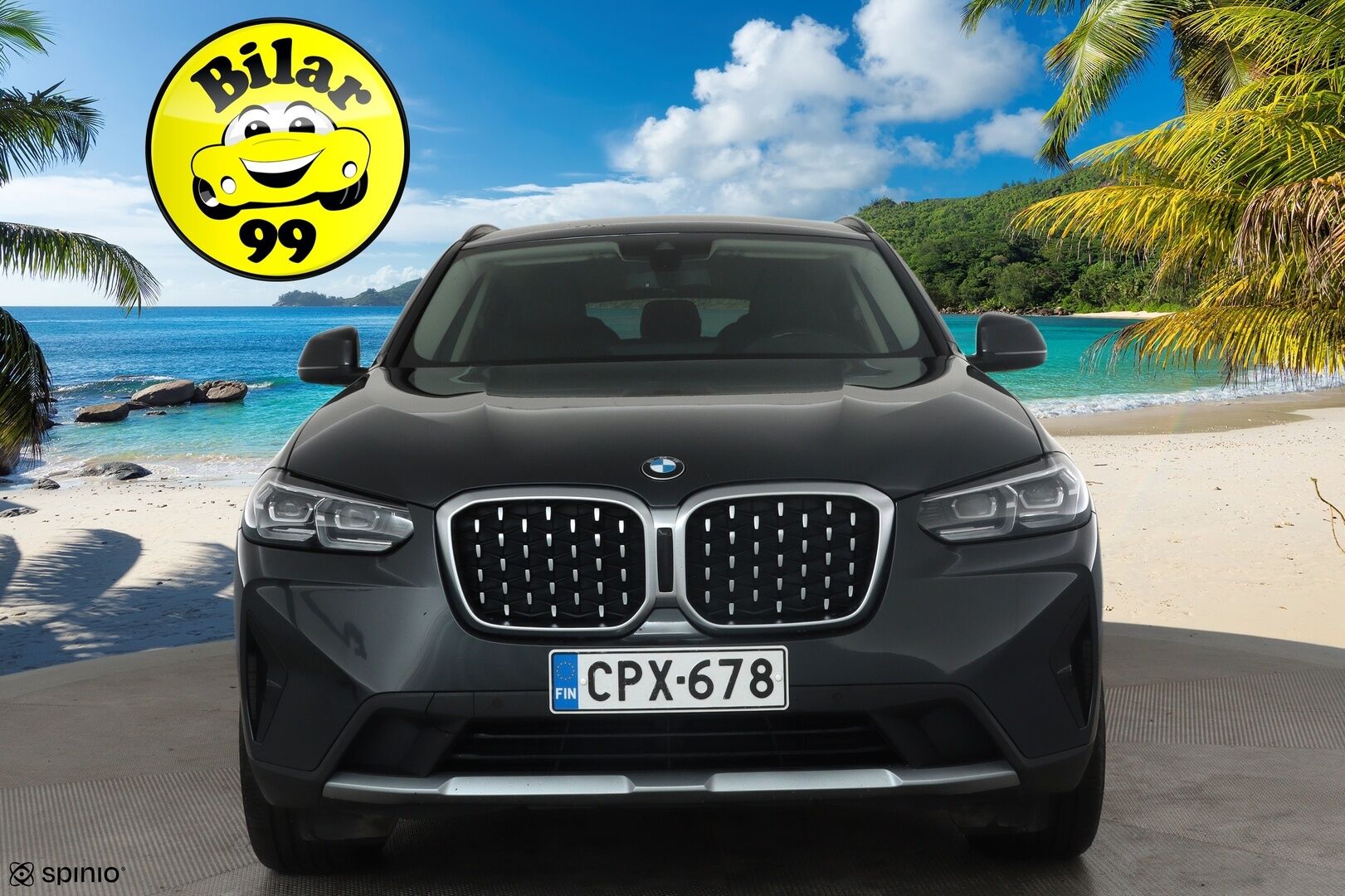 BMW X4 2022 G02 xDrive 20d A Business MHEV LCI *Webasto / Adapt.LED / Vakkari / Koukku / Sporttinahat / Navi / P.kamera* - Suomi-auto / Kahdet renkaat aluvanteilla