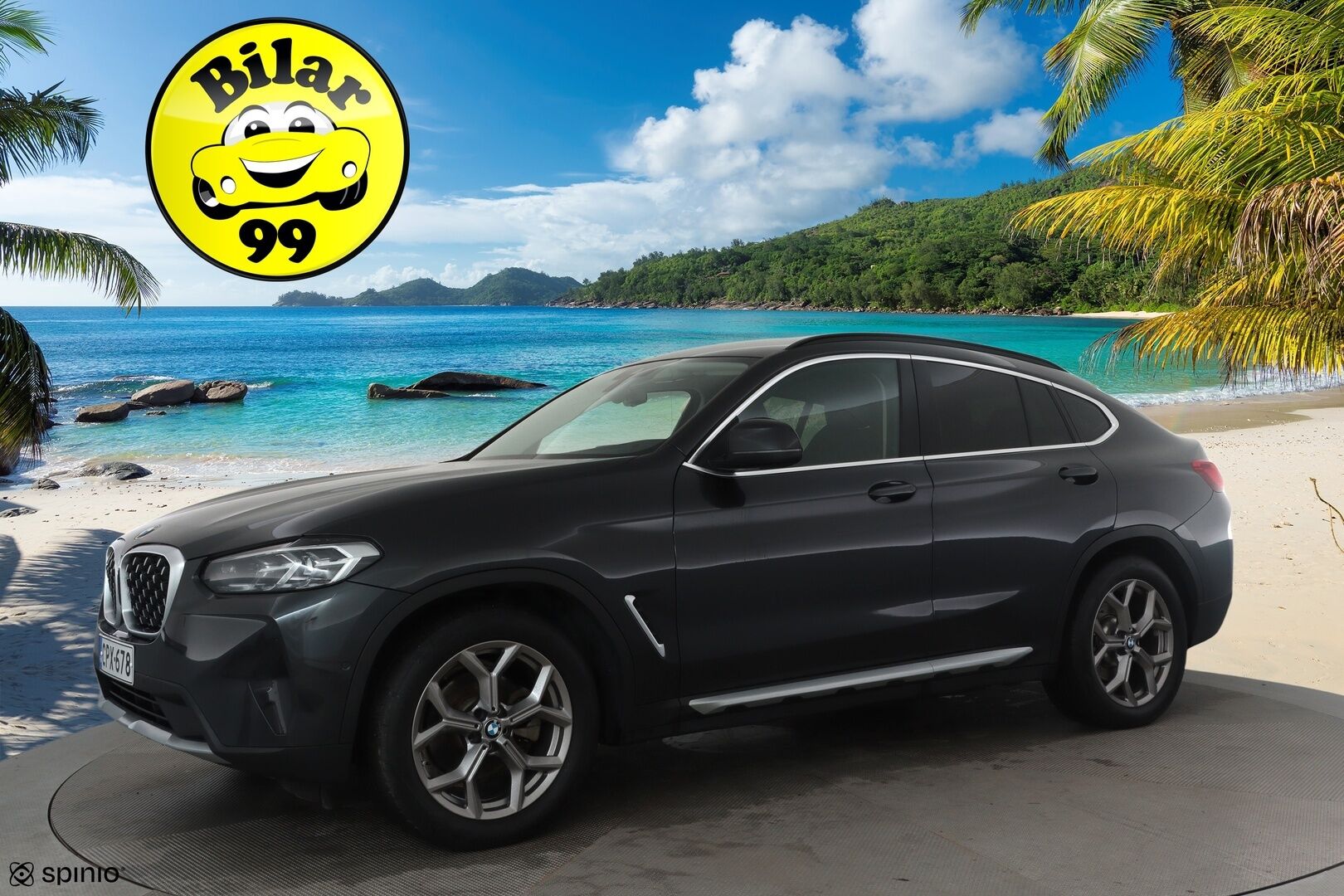 BMW X4 2022 G02 xDrive 20d A Business MHEV LCI *Webasto / Adapt.LED / Vakkari / Koukku / Sporttinahat / Navi / P.kamera* - Suomi-auto / Kahdet renkaat aluvanteilla