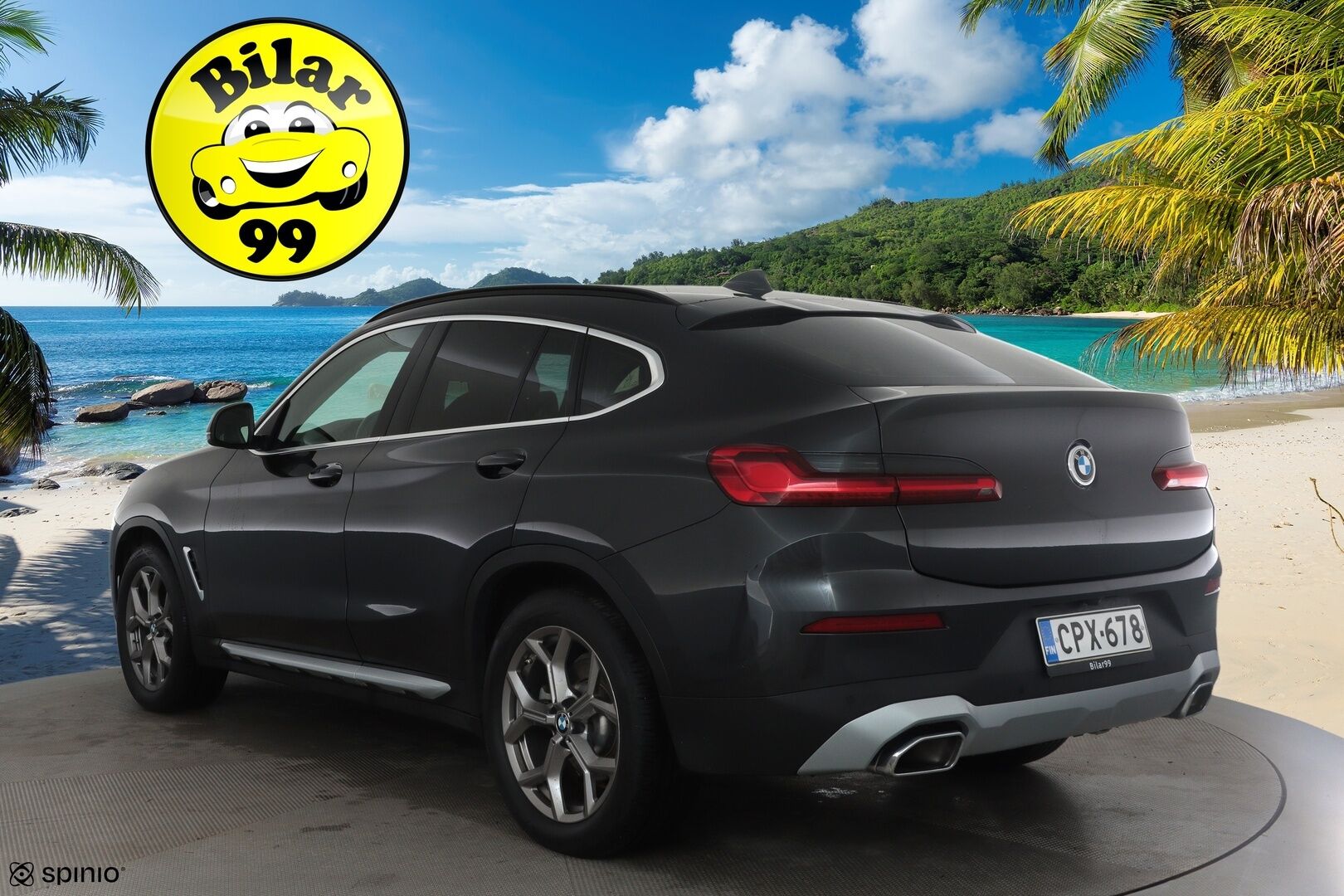 BMW X4 2022 G02 xDrive 20d A Business MHEV LCI * Webasto / Vetokoukku / Sporttinahat / Peruutuskamera / Navi / Adapt.LED - Suomi-auto / Kahdet renkaat aluvanteilla / Hyvin varusteltu / Juuri tullut Tampereelle! - HULLU BLACKWEEK KORKOTARJOUS 2,49%
