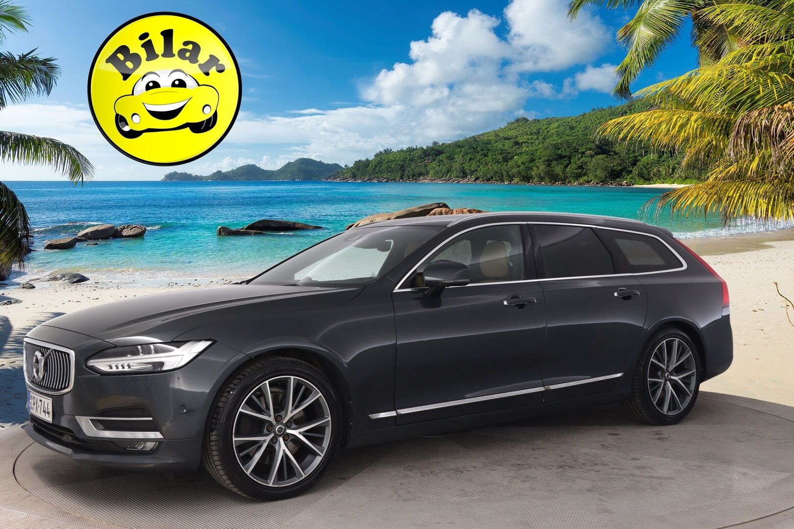 Volvo V90 2017 D5 AWD Inscription aut - | Bowers&Wilkins | Panorama | ACC | Ilmastoidut penkit | Vetokoukku | HUD | Webasto | Ei-adblue | LED | 2x renkaat&vanteet | 