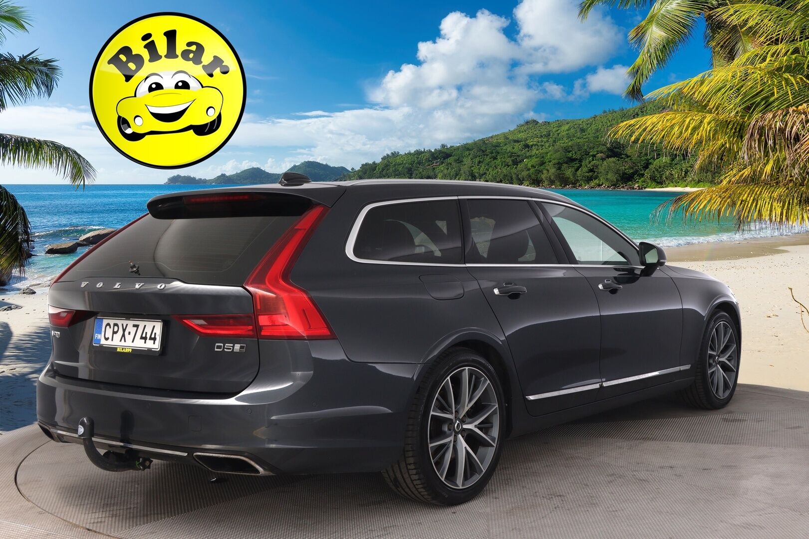Volvo V90 2017 D5 AWD Inscription aut - | Bowers&Wilkins | Panorama | ACC | Ilmastoidut penkit | Vetokoukku | HUD | Webasto | Ei-adblue | LED | 2x renkaat&vanteet | 