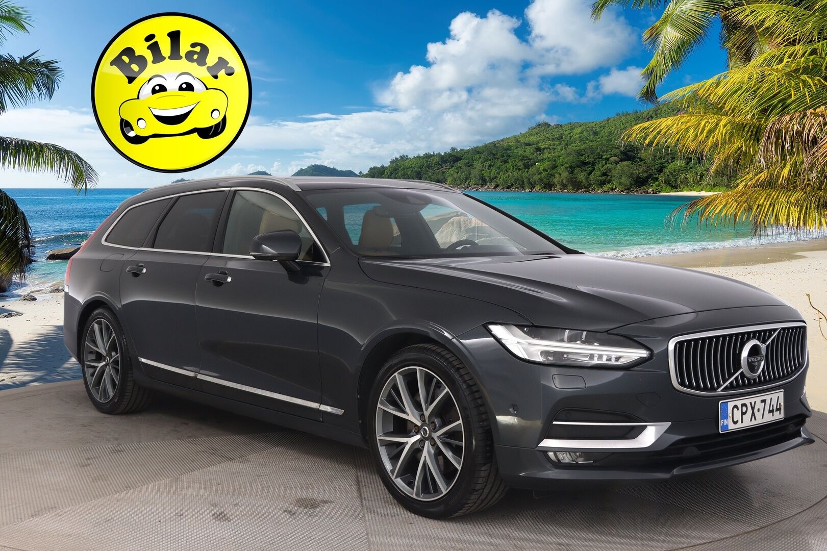 Volvo V90 2017 D5 AWD Inscription aut - | Bowers&Wilkins | Panorama | ACC | Ilmastoidut penkit | Vetokoukku | HUD | Webasto | Ei-adblue | LED | 2x renkaat&vanteet | 