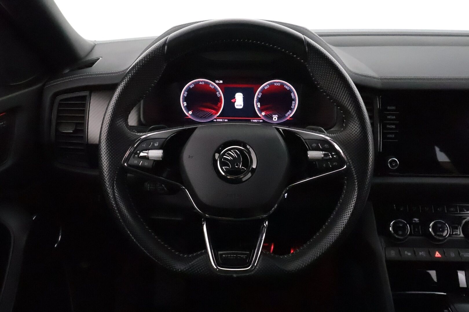 Skoda Kodiaq 2022 1.5 TSI ACT SportLine DSG **ACC / 360° / Muistipenkki / Canton / Webasto / Matrix LED / Sporttipenkit** - Suomi-auto / Kahdet renkaat aluvanteilla