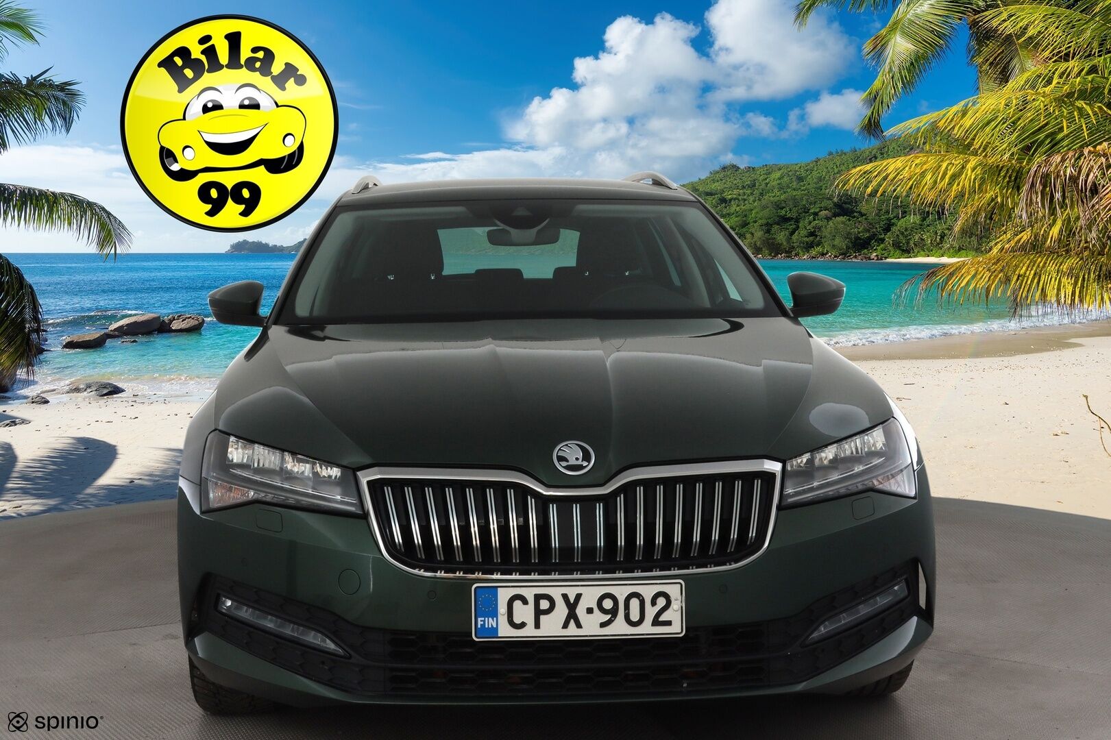 Skoda Superb 2021 Combi 2,0 TDI 150 Ambition DSG * ACC / P.kamera / LED / Digimittaristo / KeylessGo / Sähköluukku * - 1.Om Suomi-auto / Kahdet renkaat aluvanteilla - HULLU BLACKWEEK KORKOTARJOUS 2,49%