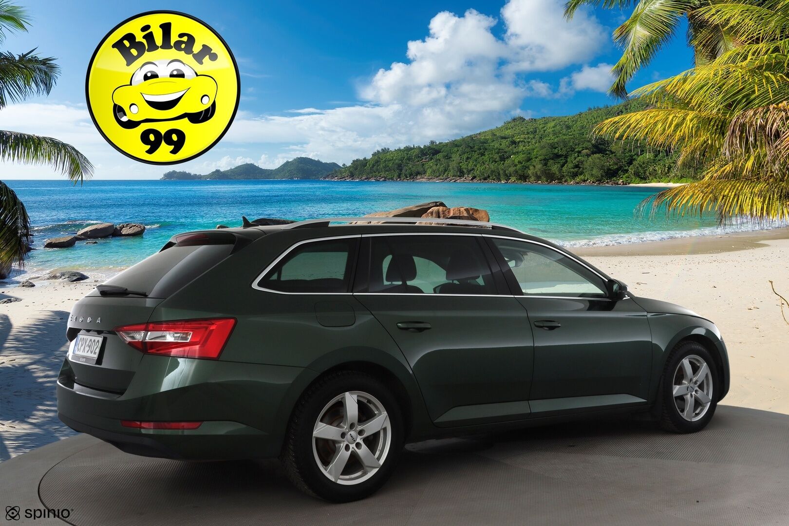 Skoda Superb 2021 Combi 2,0 TDI 150 Ambition DSG * ACC / P.kamera / LED / Digimittaristo / KeylessGo / Sähköluukku * - 1.Om Suomi-auto / Kahdet renkaat aluvanteilla