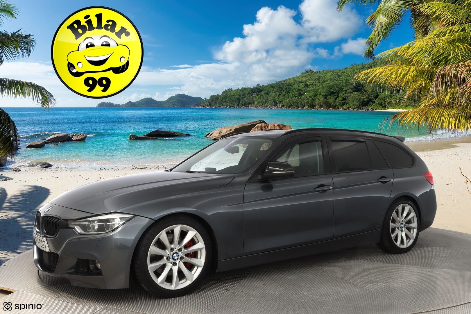 BMW 330 2017 F31 Touring 330d A *HUD / ACC / Panorama / S.kontti / S.koukku* - Kahdet renkaat BMW aluilla / Seuraava katsastus vasta 21.9.2027 / Säntilliset huollot