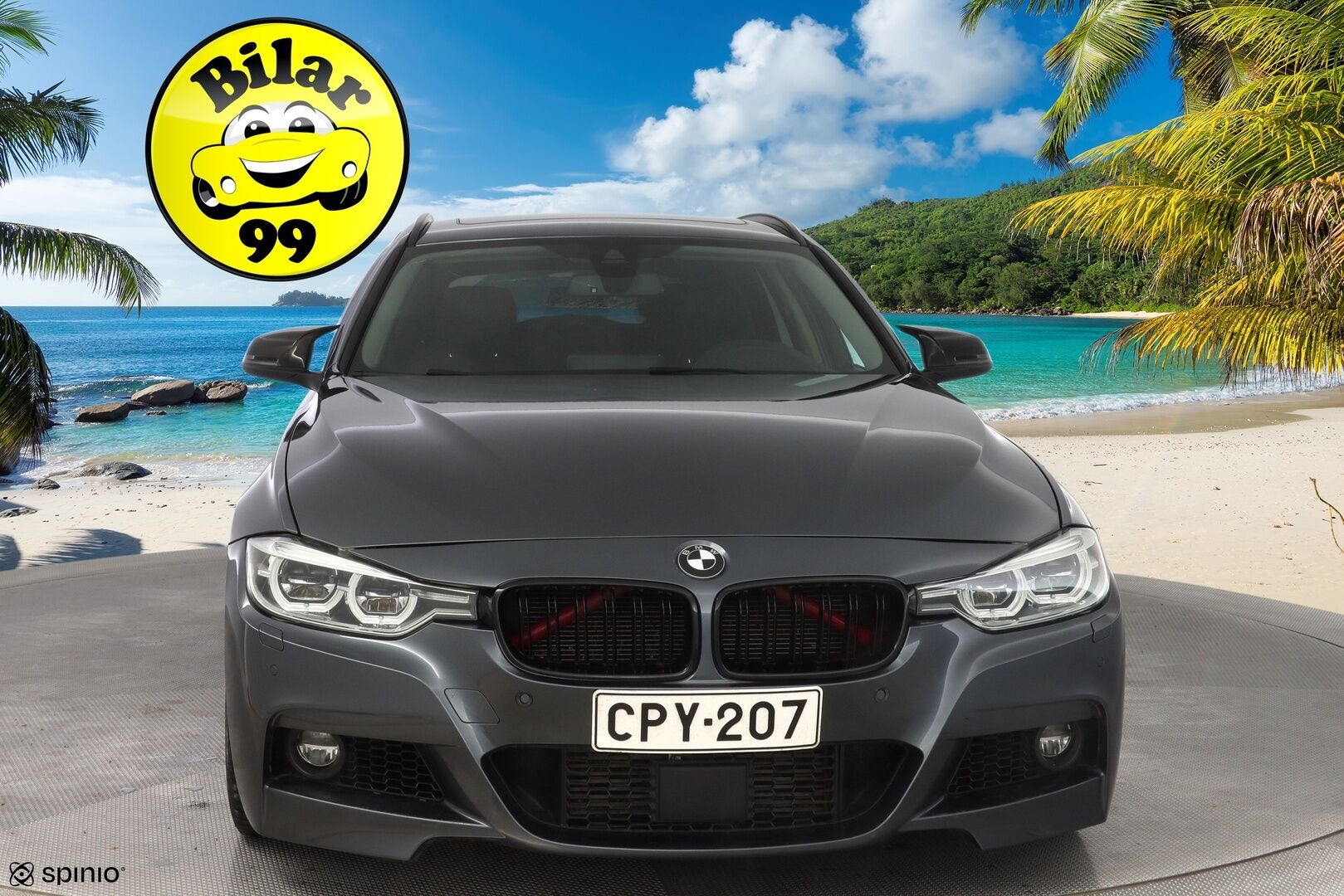 BMW 330 2017 F31 Touring 330d A *HUD / ACC / Panorama / S.kontti / S.koukku* - Kahdet renkaat BMW aluilla / Seuraava katsastus vasta 21.9.2027 / Säntilliset huollot